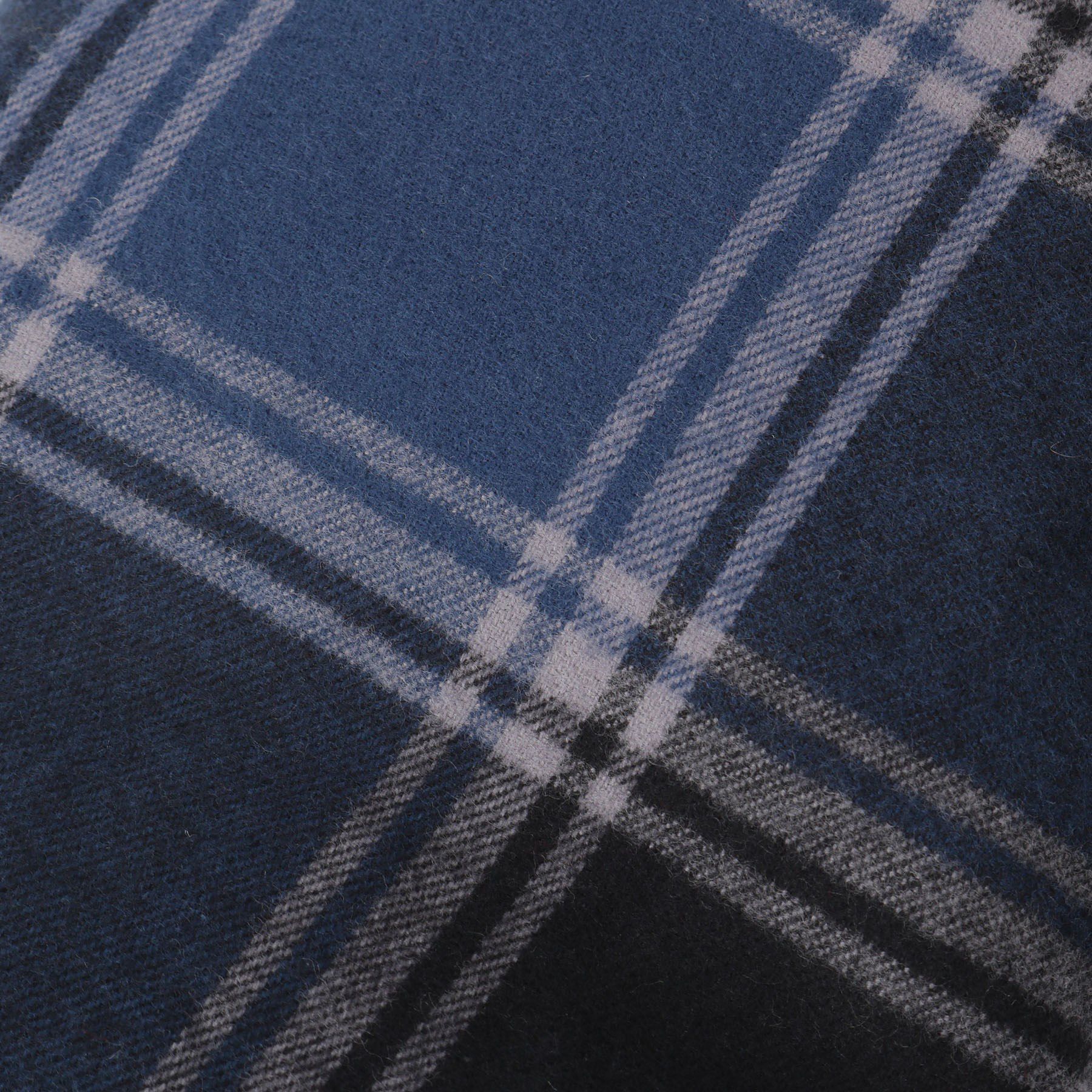 DRESSTERIOR「フランネルチェック ダウンマフラー」|ストール|