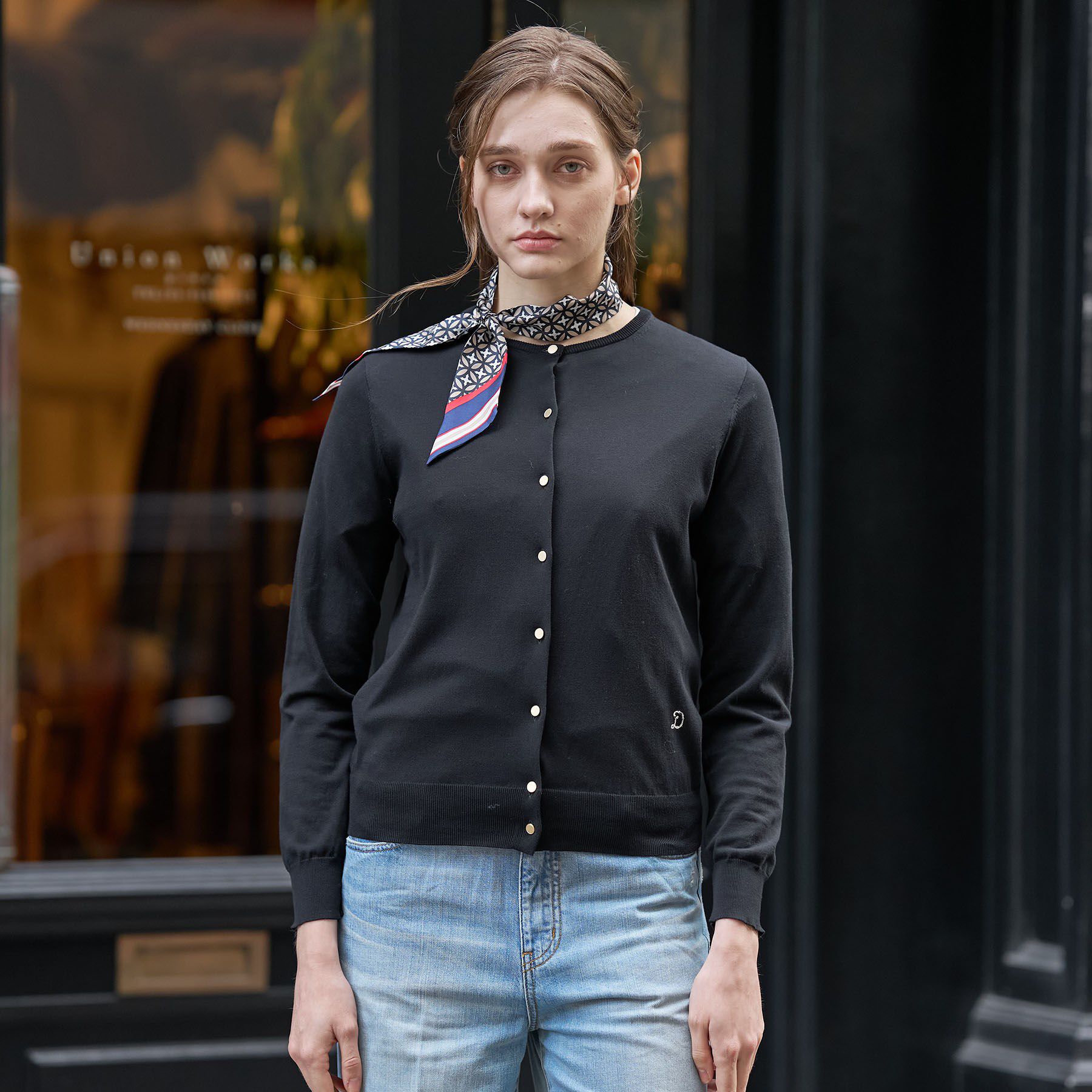 DRESSTERIOR「【ウォッシャブル】コットンシルク カーディガン」|カーディガン|