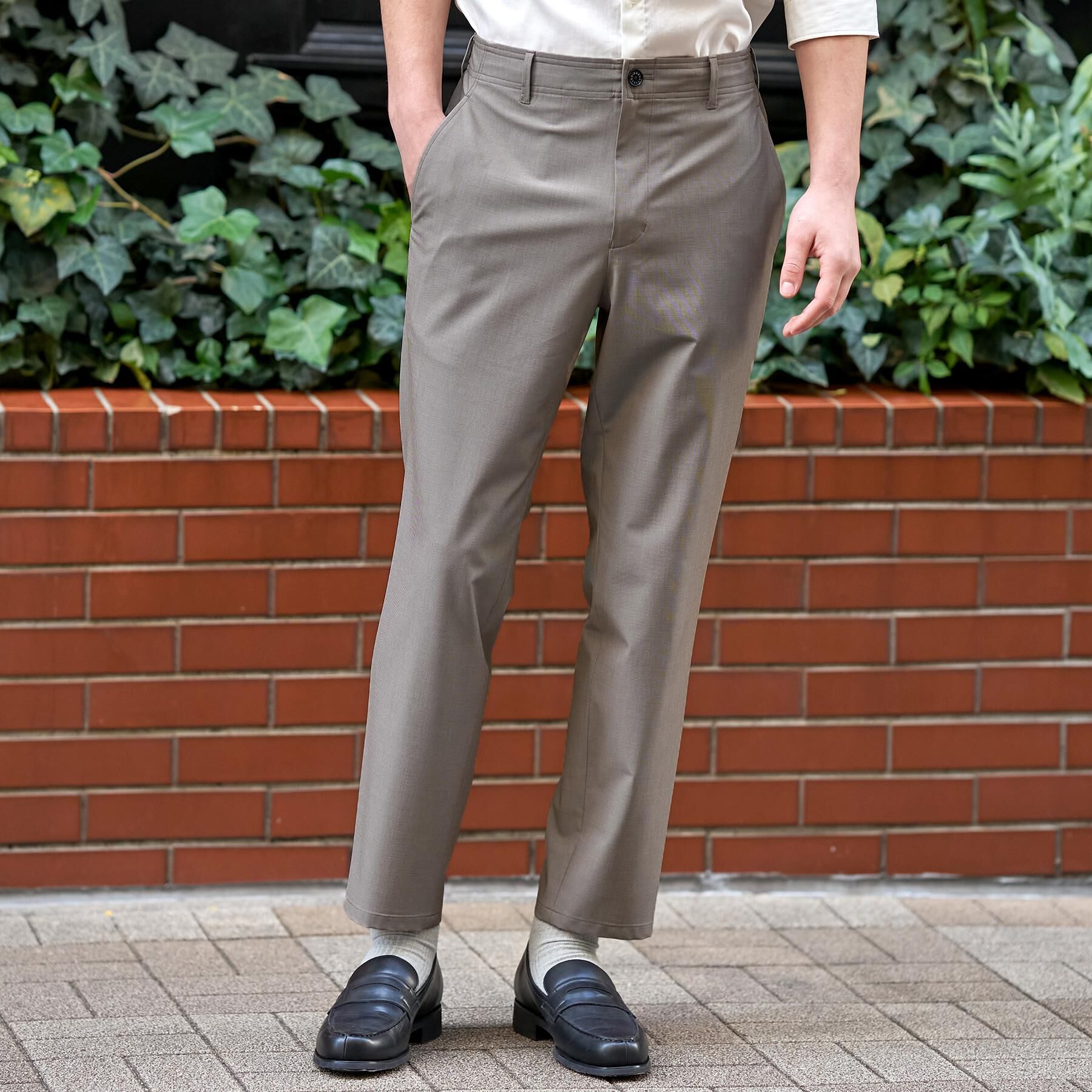 DRESSTERIOR「【セットアップ可/MonoMax4月号掲載/Safari5月号掲載】CARREMAN ストレッチパン」|その他|ベージュ(052)