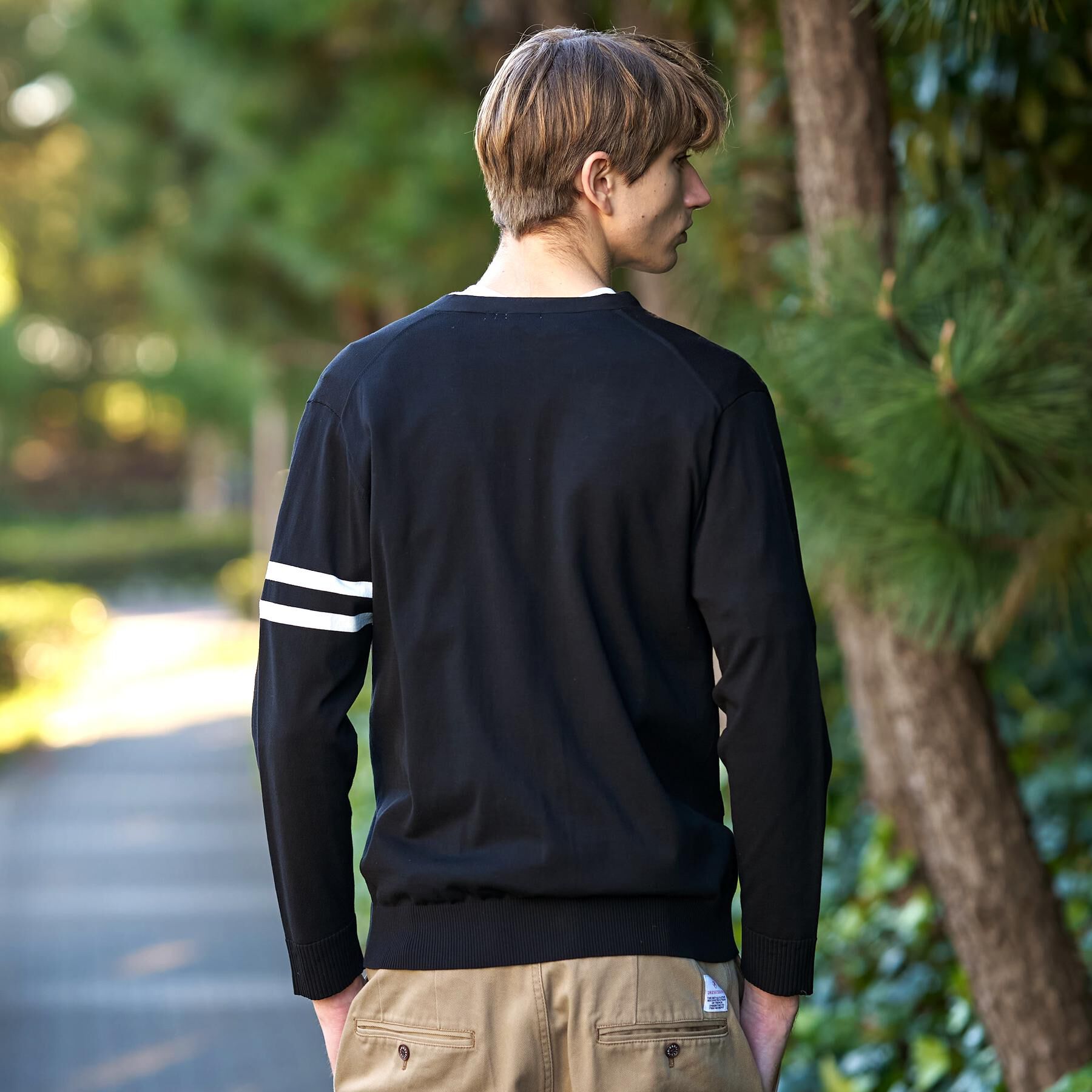 DRESSTERIOR「【ウォッシャブル】コットンシルク ニットカーディガン」|カーディガン|