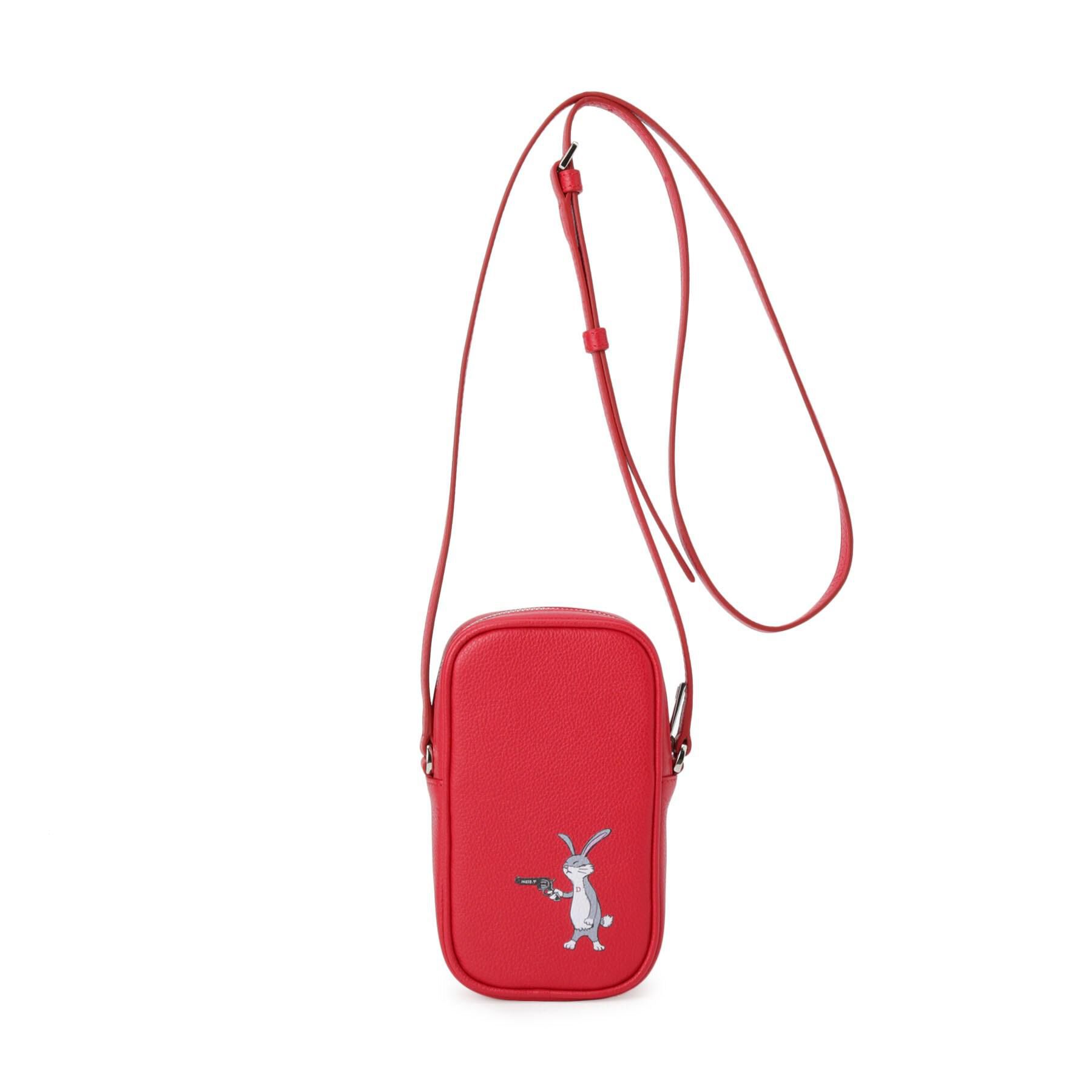 DRESSTERIOR「ピストルラビットプリント ショルダーポーチ」|ショルダー・メッセンジャー|