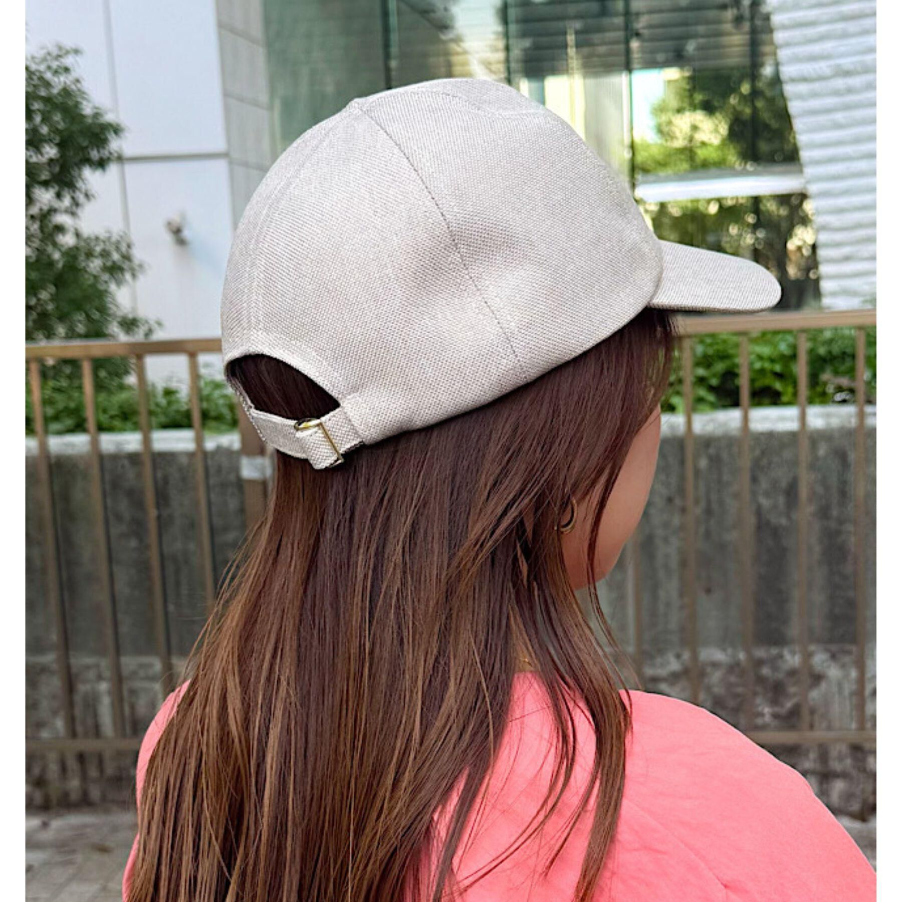 grove「リボンキャップ【UVカット・サイズ調整】」|キャップ・キャスケット|