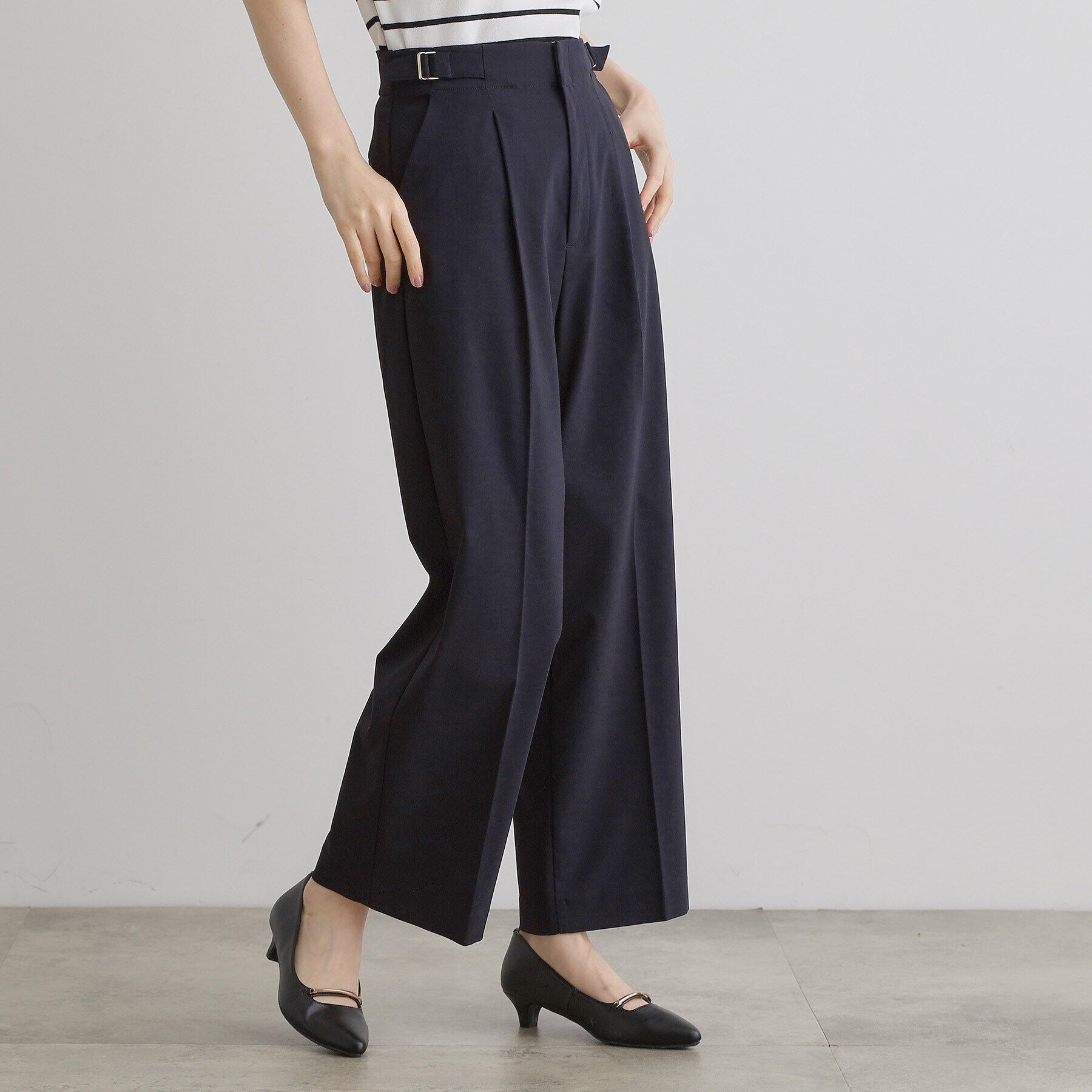 grove「【接触冷感】ハイパーストレッチワイドパンツ」|その他|