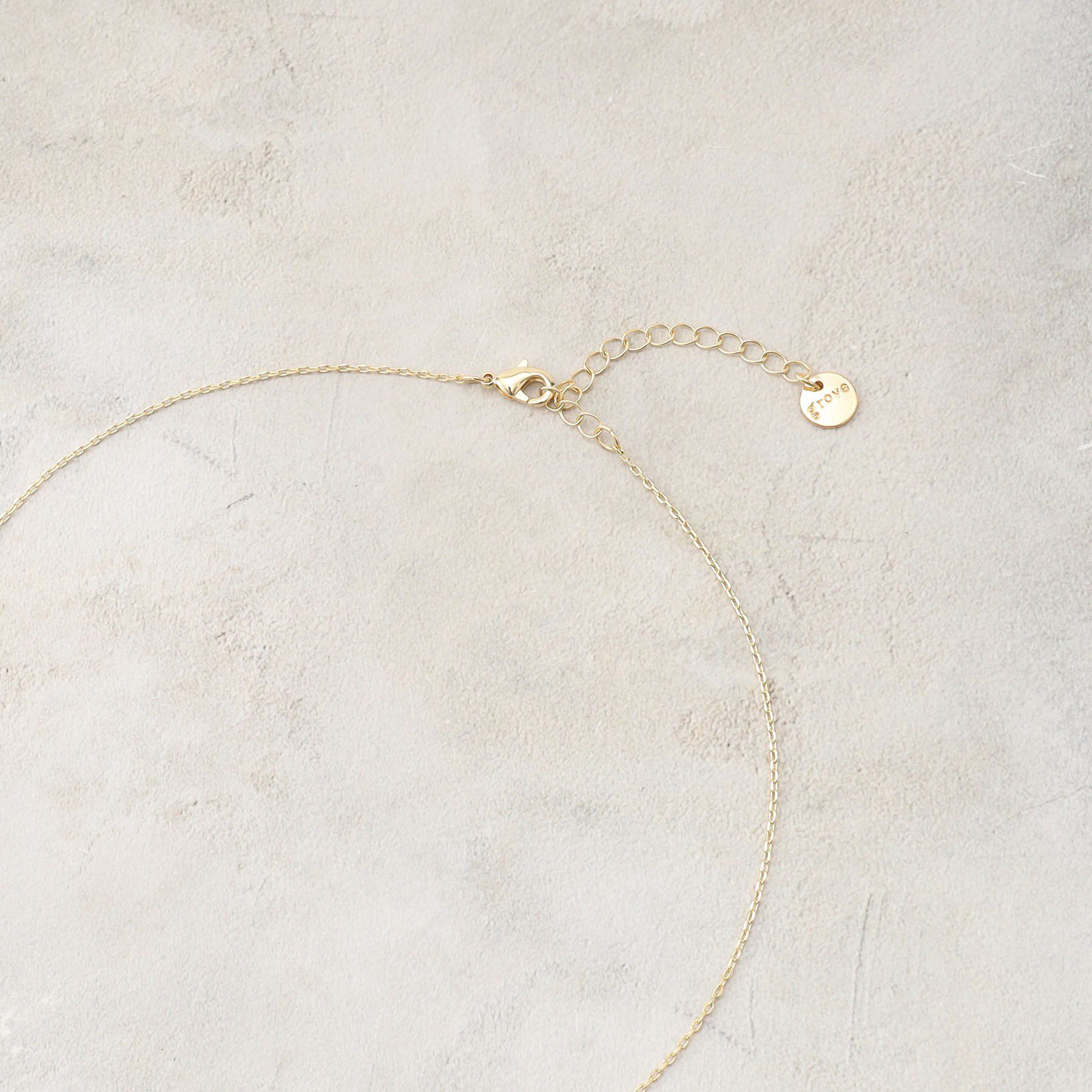 grove「サークルキュービックビジューネックレス」|ネックレス|