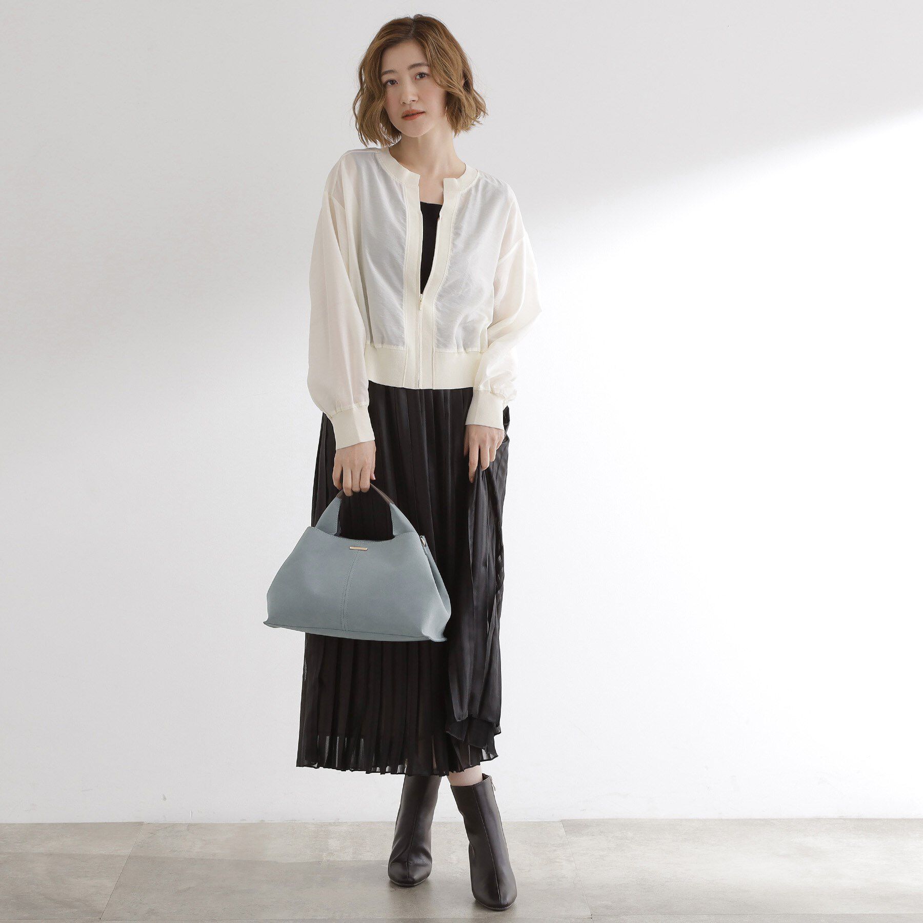 grove「タックハンドル2WAYトート」|トートバッグ|