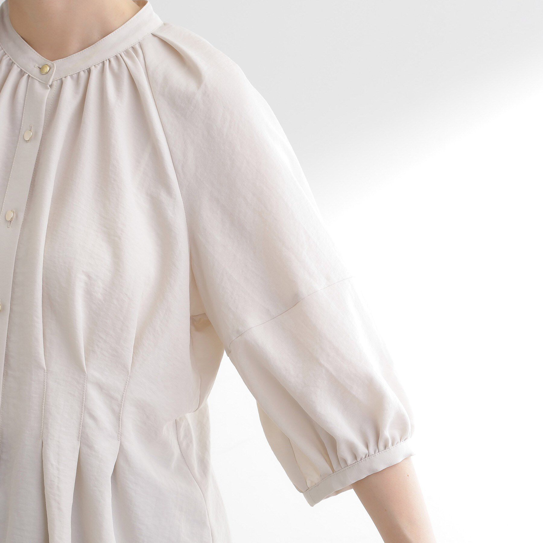 grove「ウエストタックチュニックブラウス」|シャツ・ブラウス|