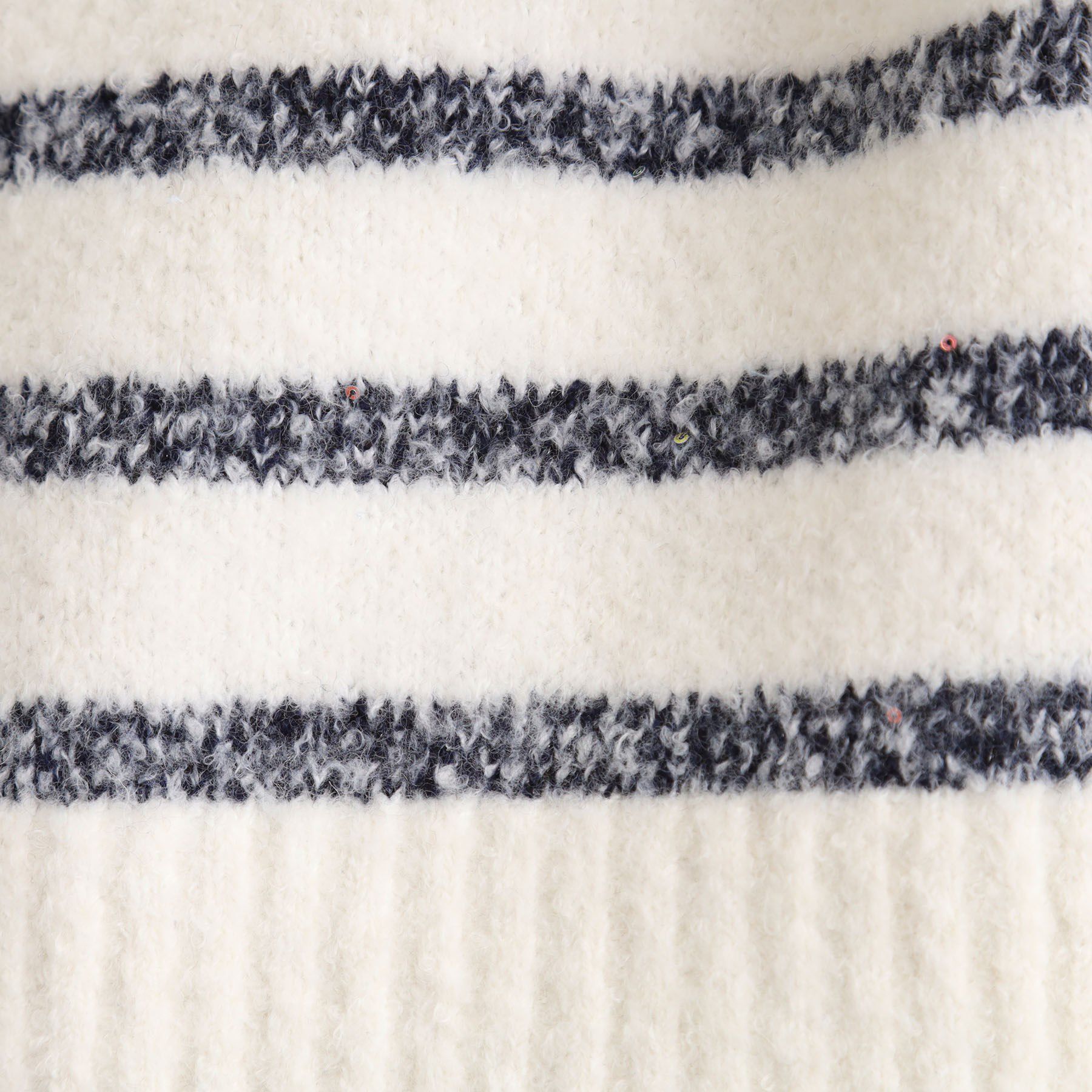 grove「ボーダーブークレーニット」|ニット・セーター|