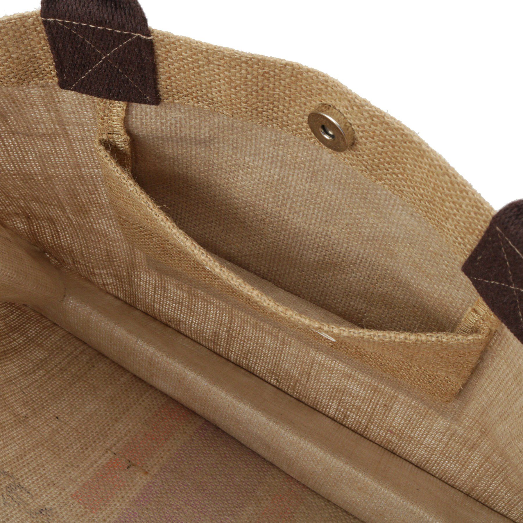 grove「ストライプジュートタッセルA4トート」|トートバッグ|