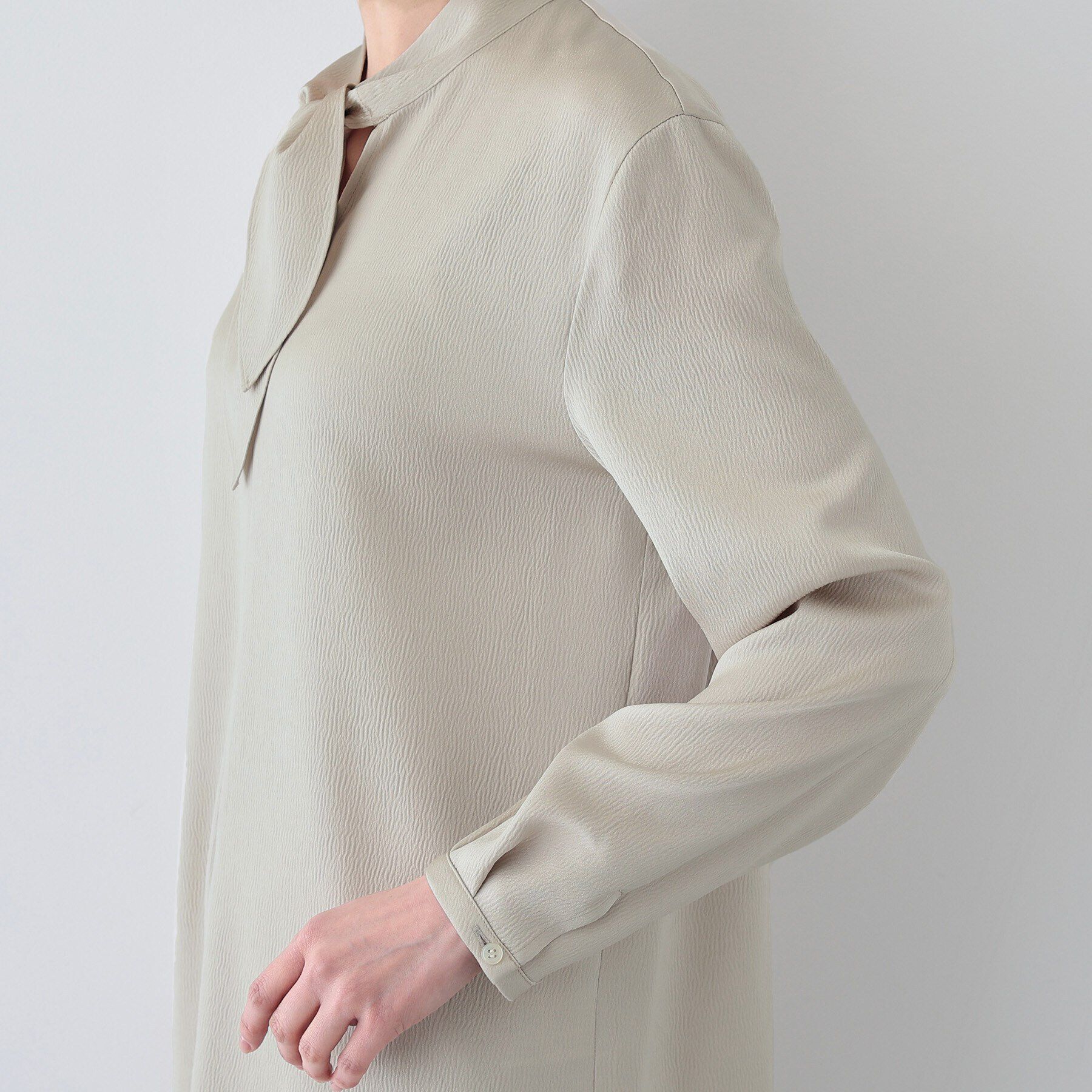 INDIVI「【日本製／SETUP可能】スカーフデザインブラウス」|シャツ・ブラウス|