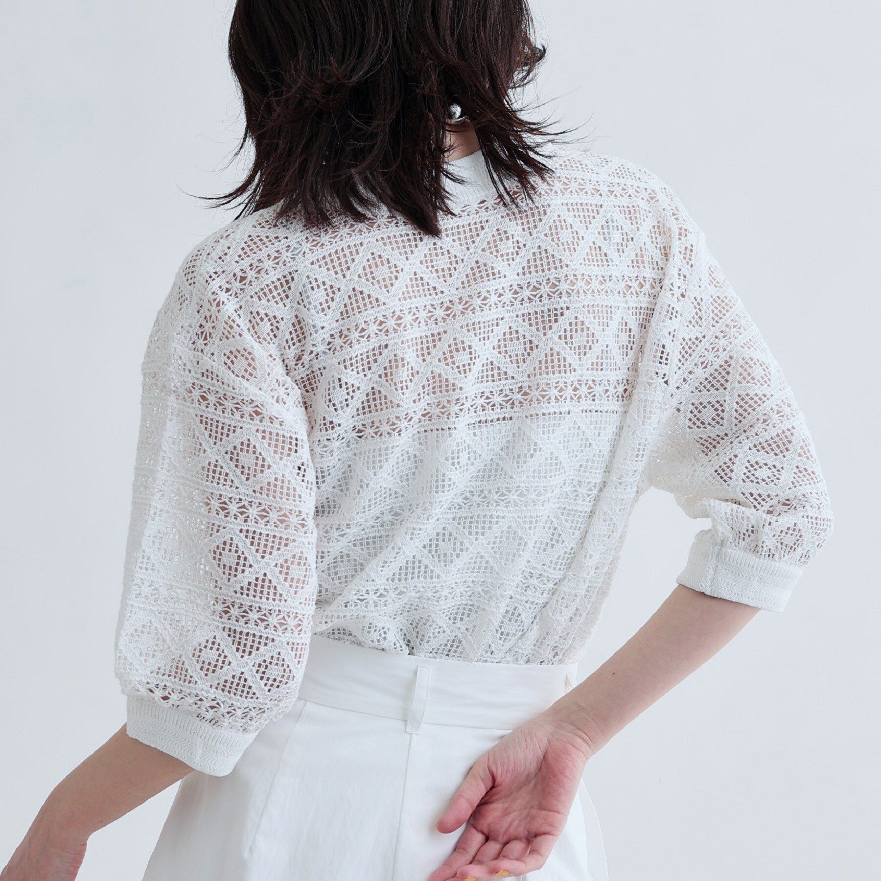 GALLEST「レースプルオーバー」|Tシャツ・カットソー|