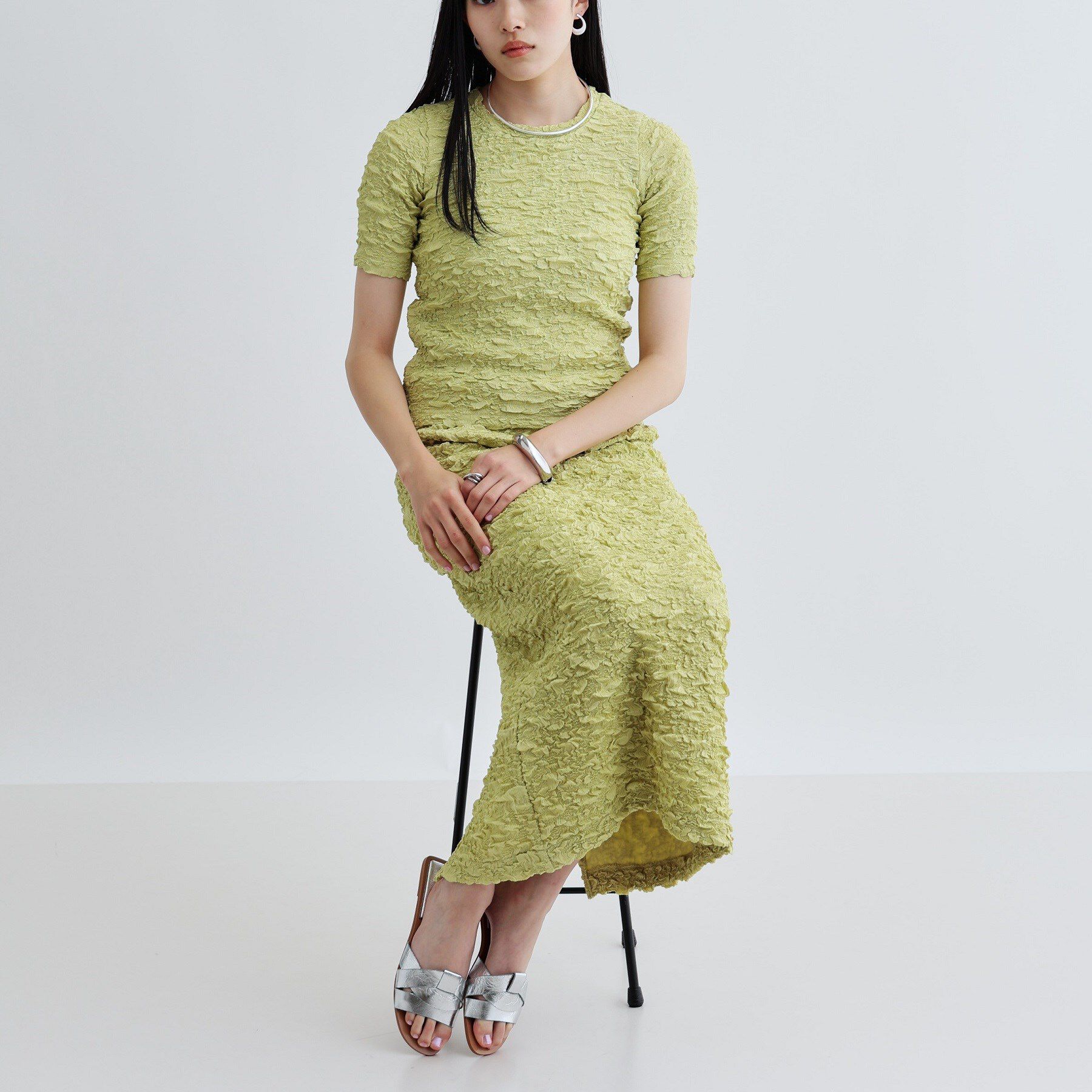 GALLEST「ふくれジャカードトップス」|Tシャツ・カットソー|