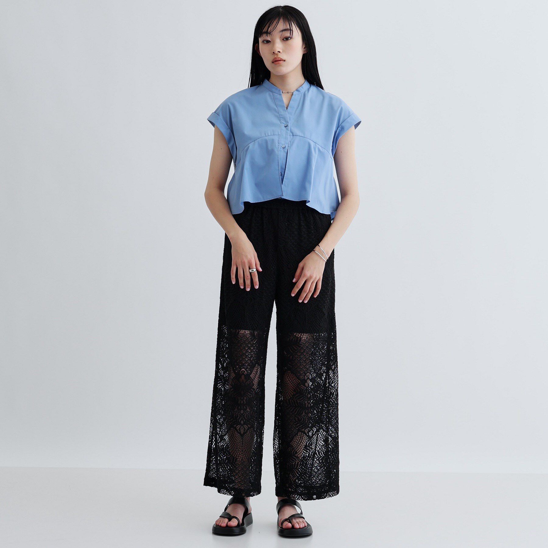 GALLEST「2WAYペプラムシャツ」|シャツ・ブラウス|