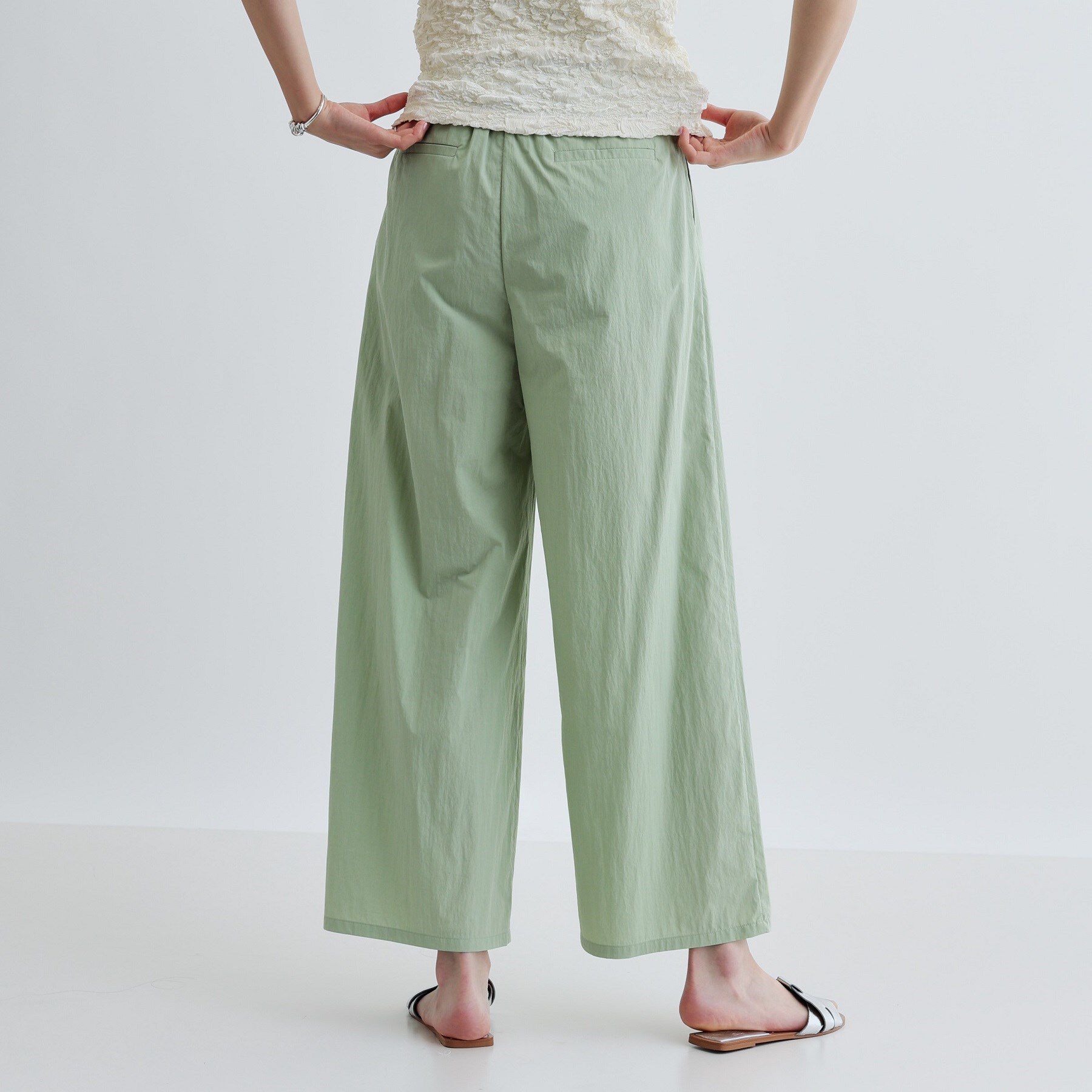 GALLEST「タイプライターラップワイドパンツ」|その他|