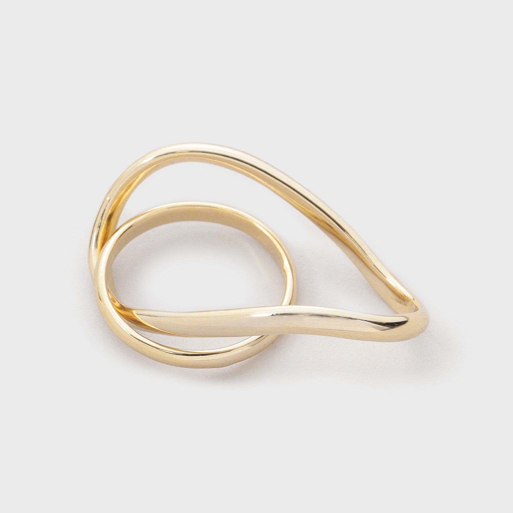 GALLEST「カーブダブルリング」|リング|