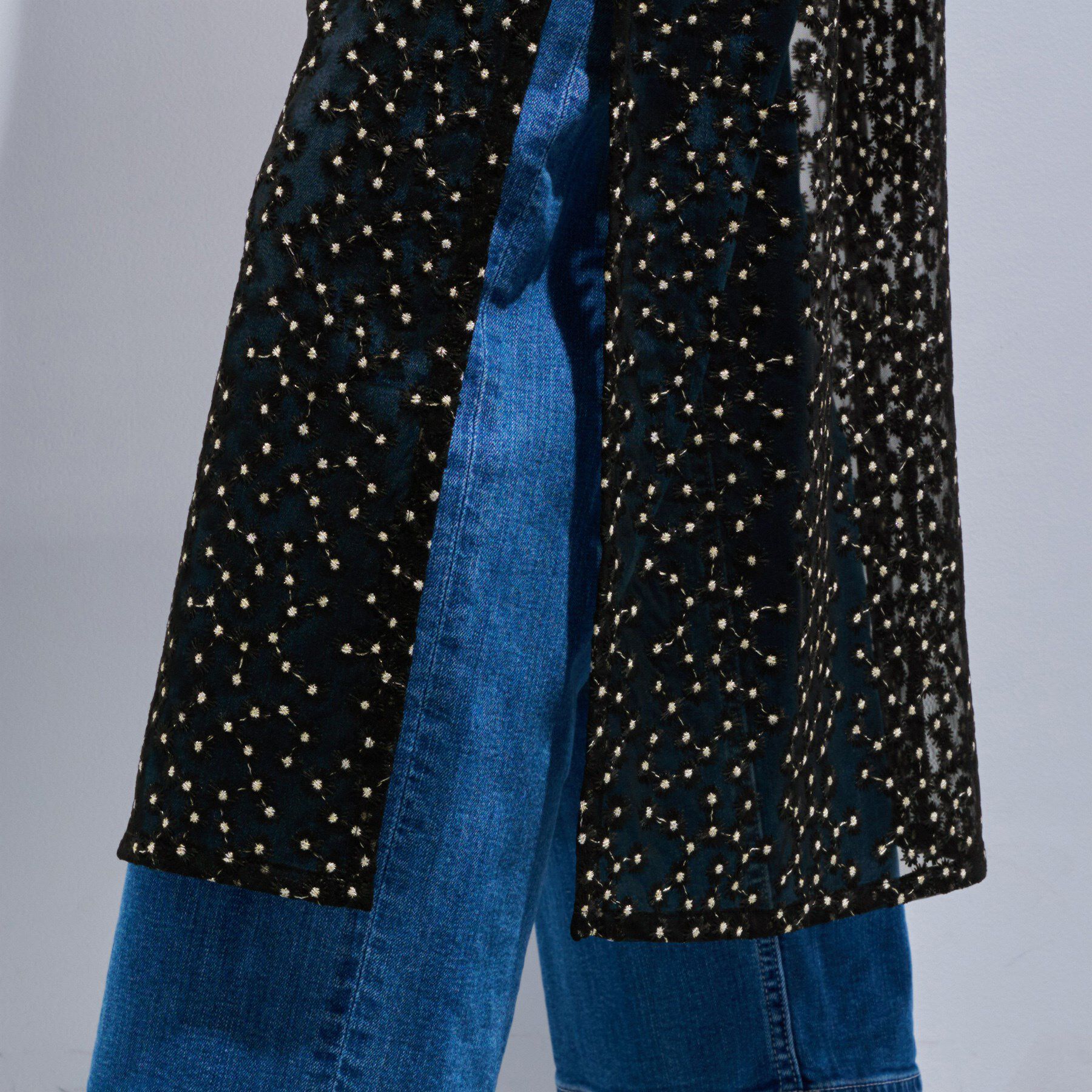 INDIVI「【トレンド感◎】レイヤード レーススカート」|スカート|