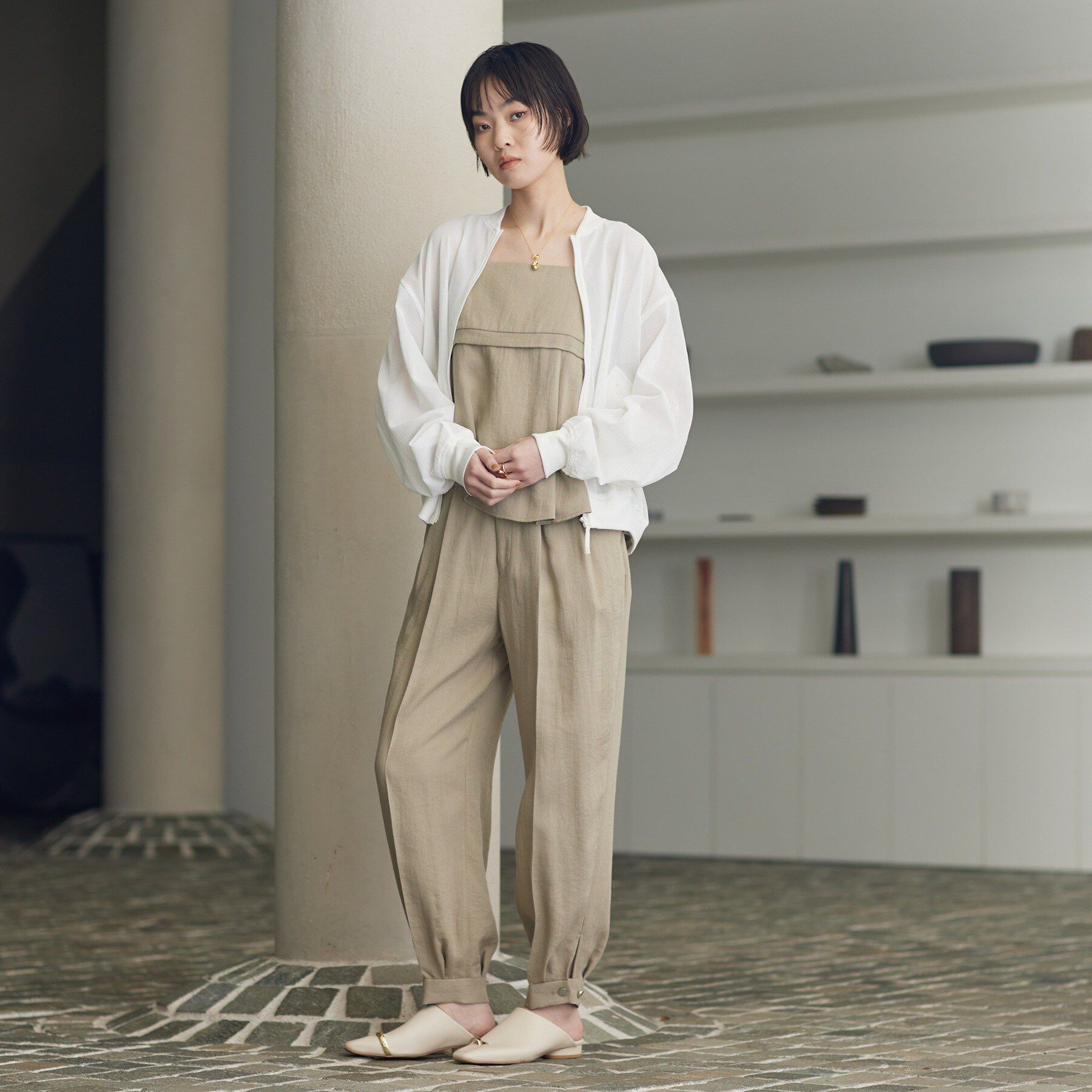 GALLEST「メッシュブルゾン」|ブルゾン・スタジャン|