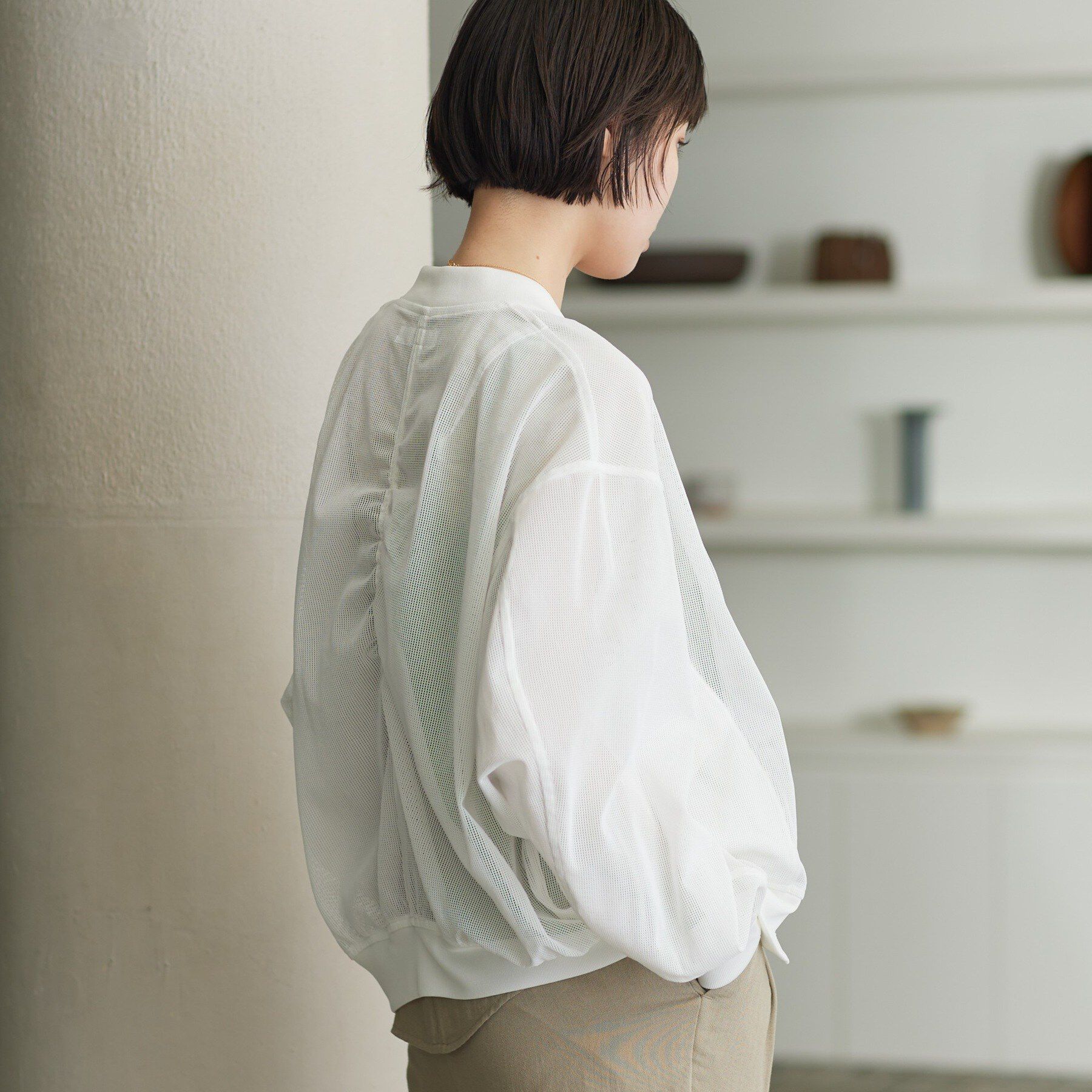 GALLEST「メッシュブルゾン」|ブルゾン・スタジャン|