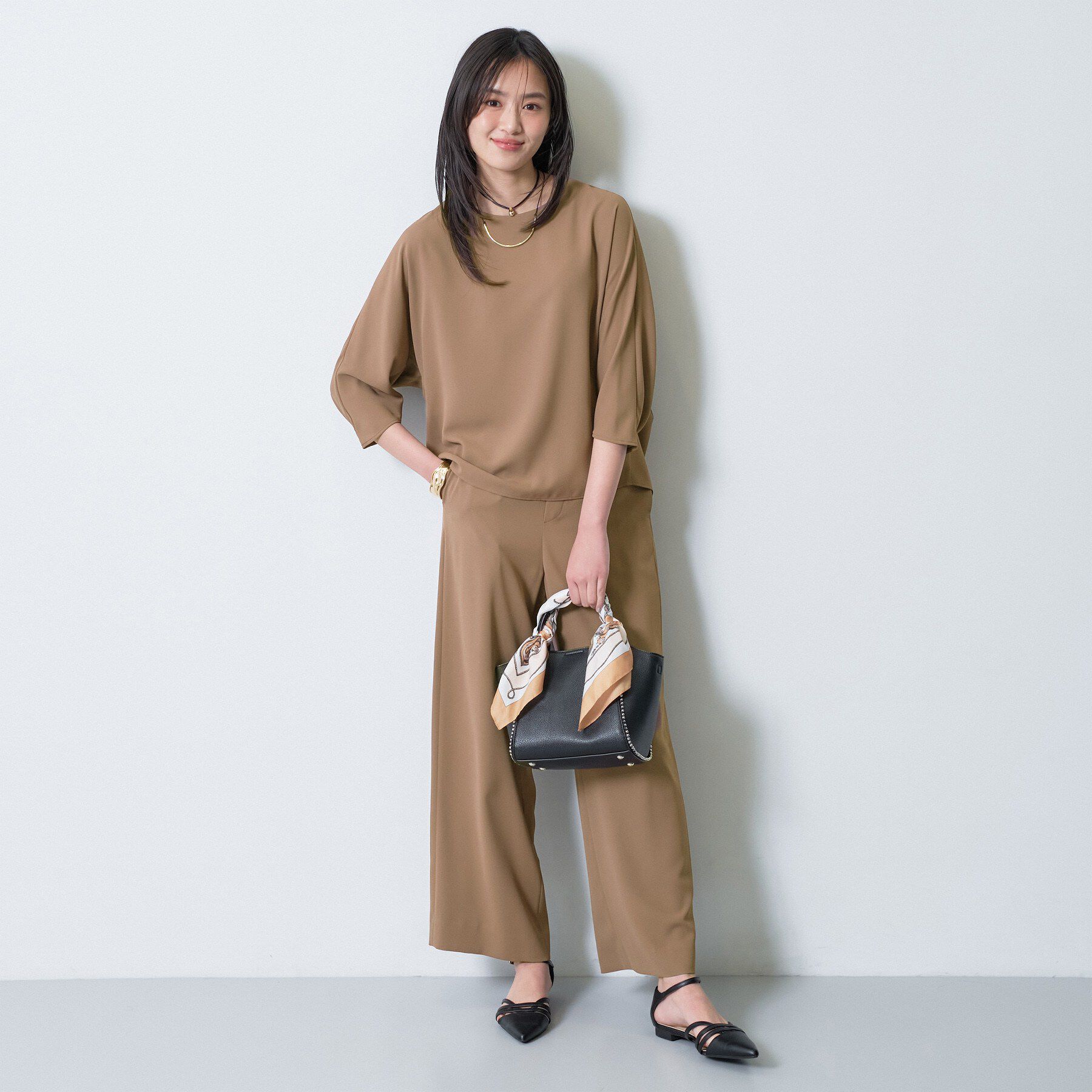 INDIVI「【さらに軽く軽快！／着る日傘】ドルマントップス」|シャツ・ブラウス|