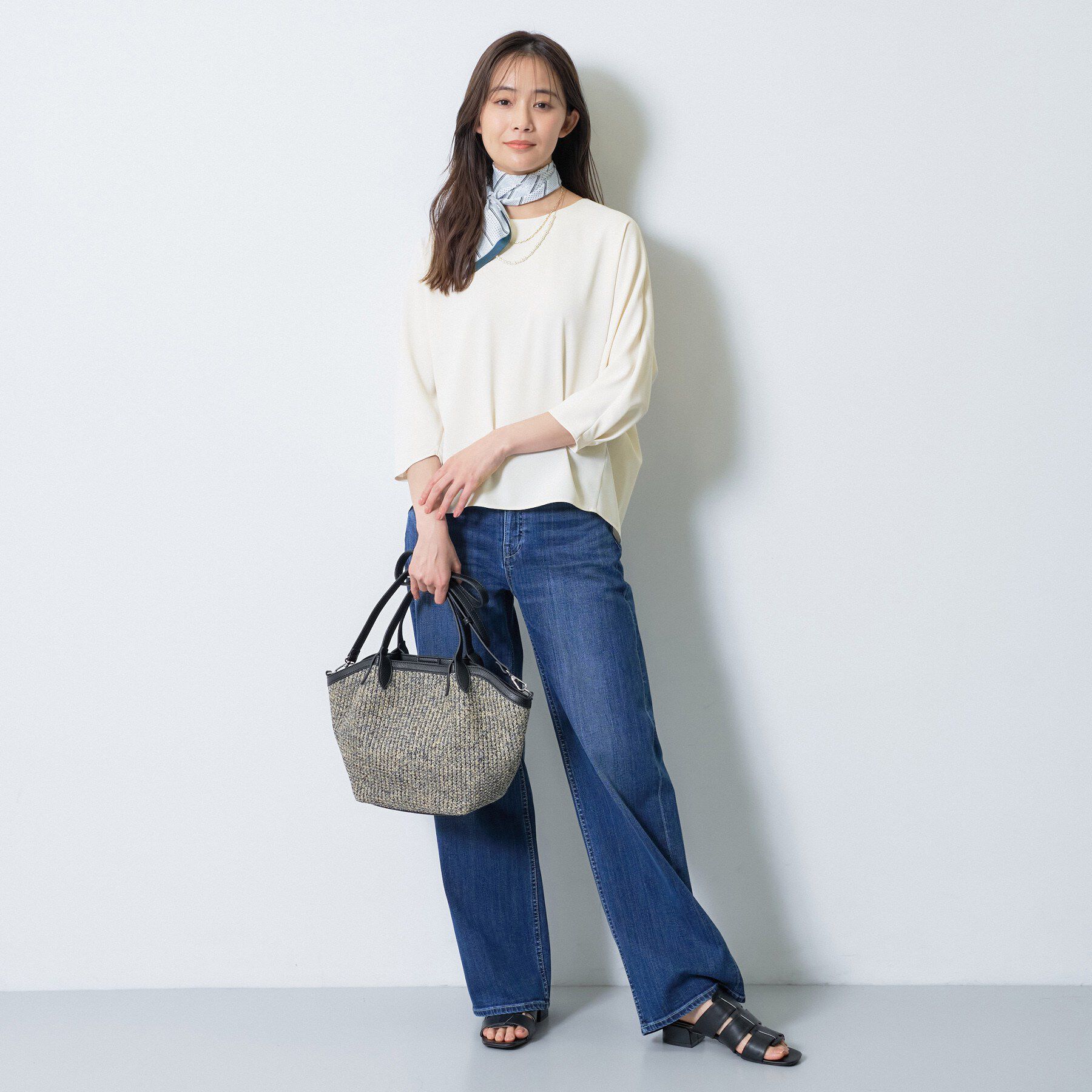 INDIVI「【さらに軽く軽快！／着る日傘】ドルマントップス」|シャツ・ブラウス|