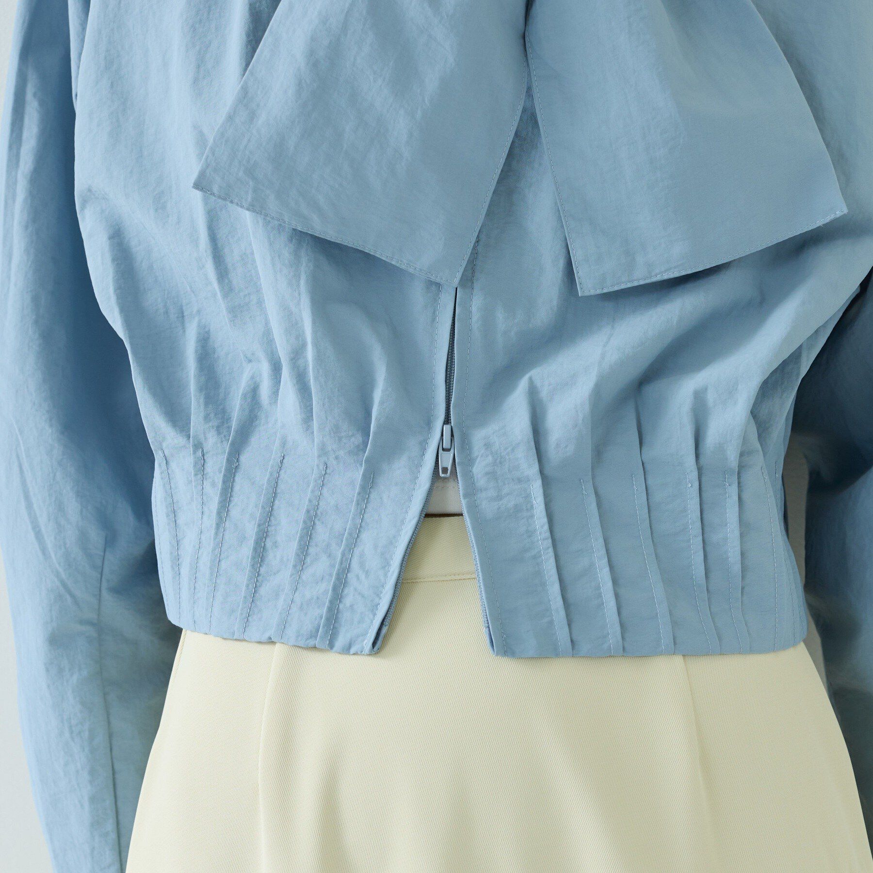 GALLEST「ボウタイシャツブルゾン」|シャツ・ブラウス|