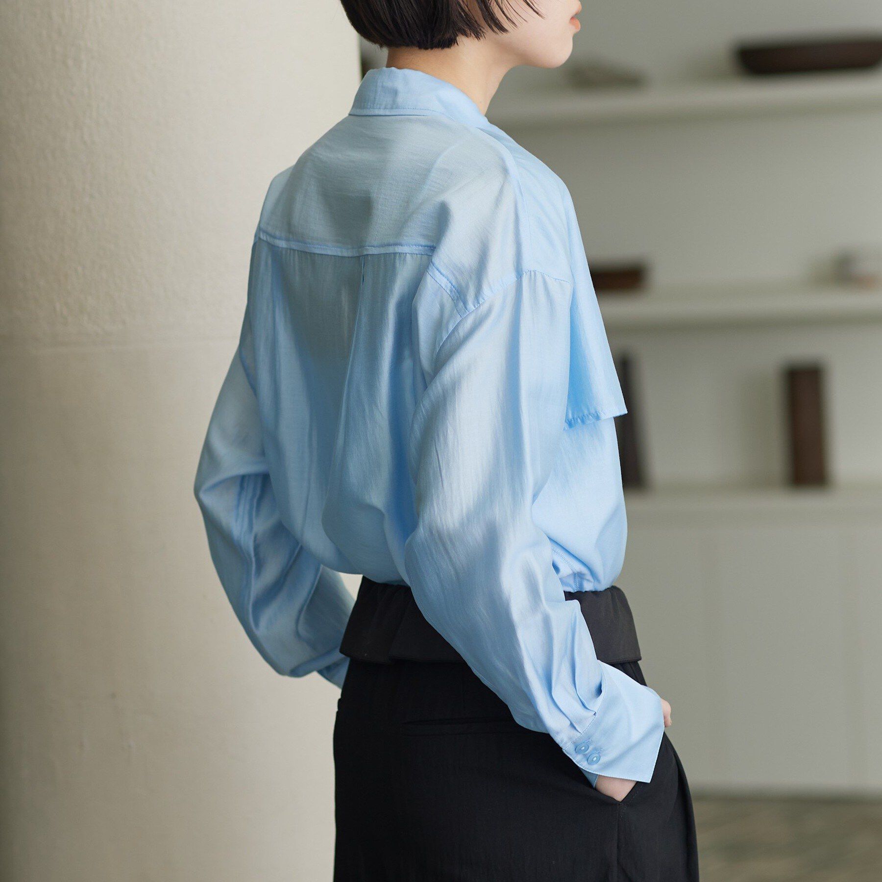 GALLEST「ファインシアーブラウス」|シャツ・ブラウス|