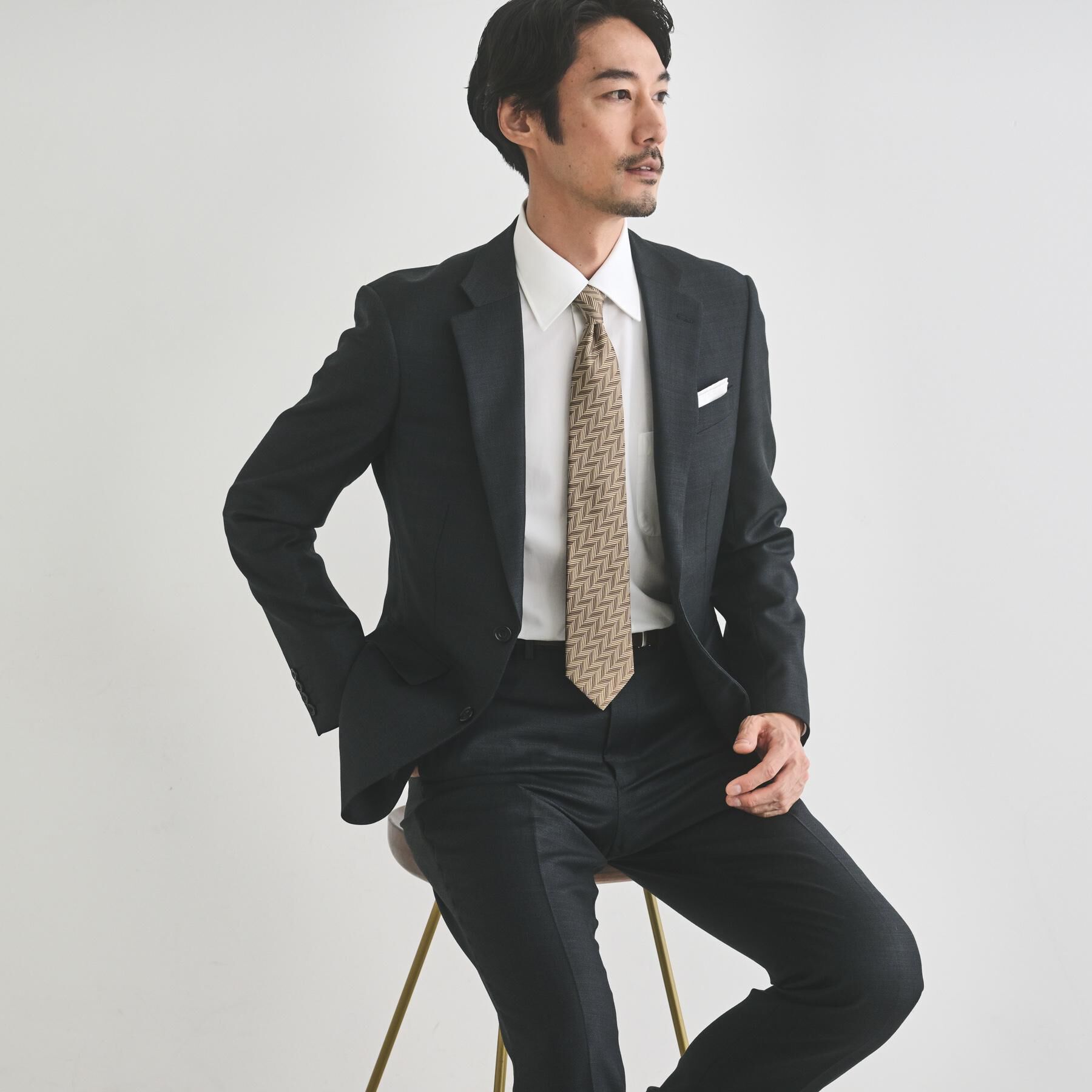 TAKEO KIKUCHI「【Made in JAPAN】矢絣（やがすり）シルクネクタイ」|ネクタイ・蝶ネクタイ|