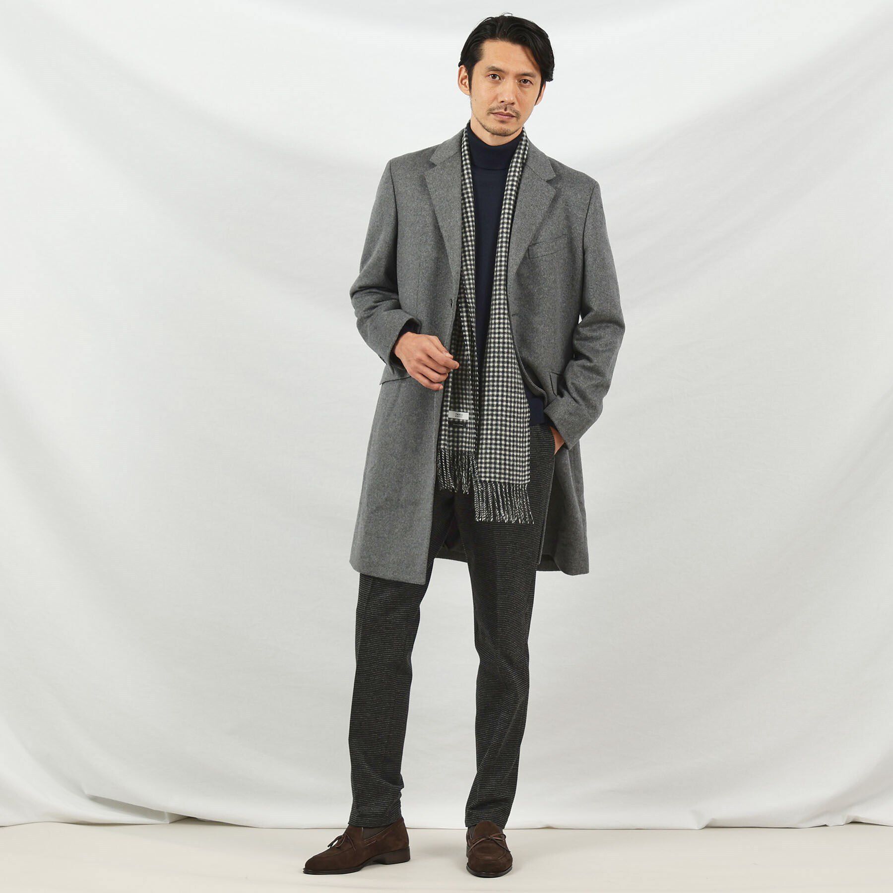 TAKEO KIKUCHI「ウールカシミヤブレンド チェスターコート」|その他|