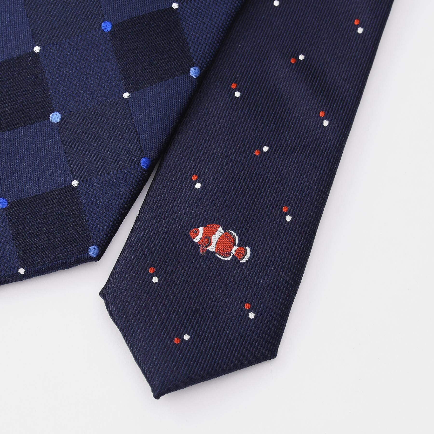 TAKEO KIKUCHI「【BOXセット】Sea Creatures ネクタイ＆タイバー」|ネクタイ・蝶ネクタイ|