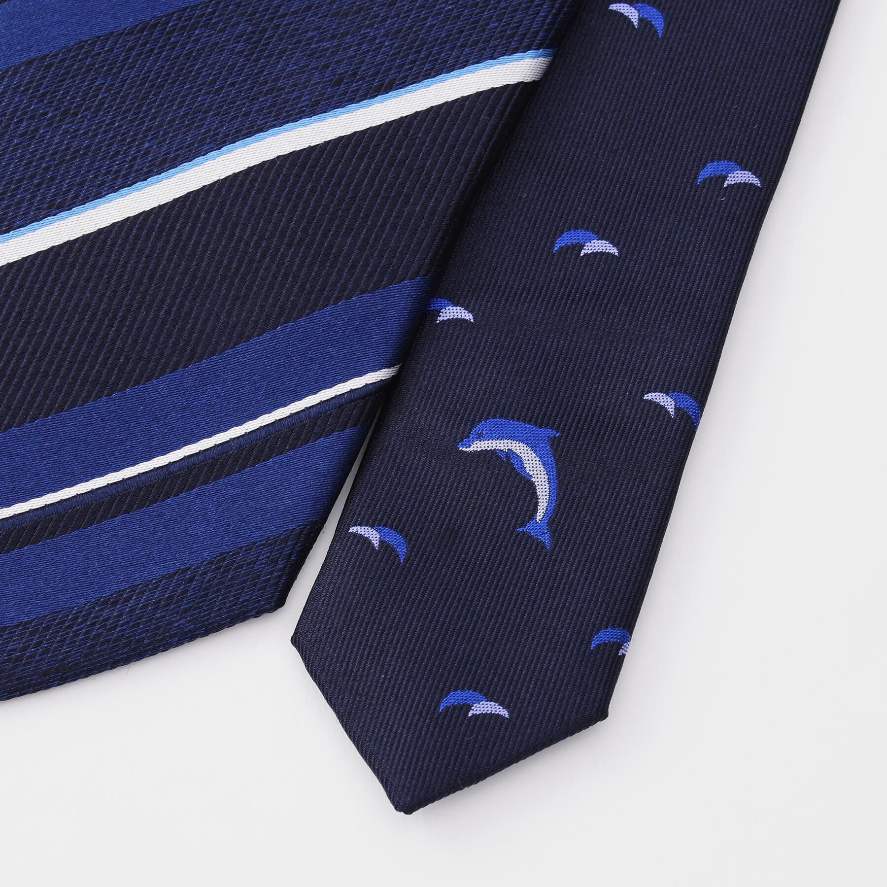 TAKEO KIKUCHI「【BOXセット】Sea Creatures ネクタイ＆タイバー」|ネクタイ・蝶ネクタイ|