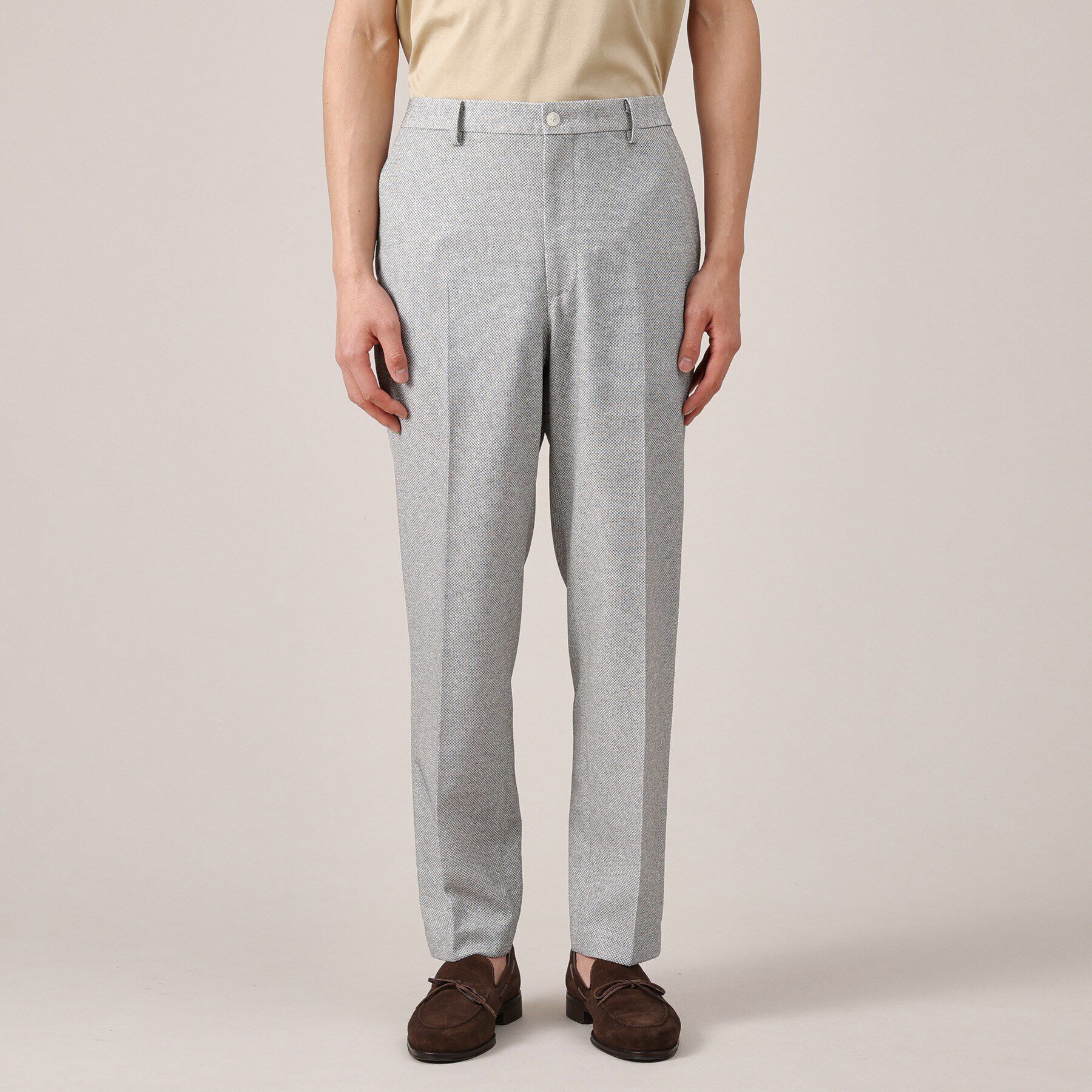 TAKEO KIKUCHI「【抗菌防臭】尾州リネン ドビーメッシュ イージーパンツ」|その他|