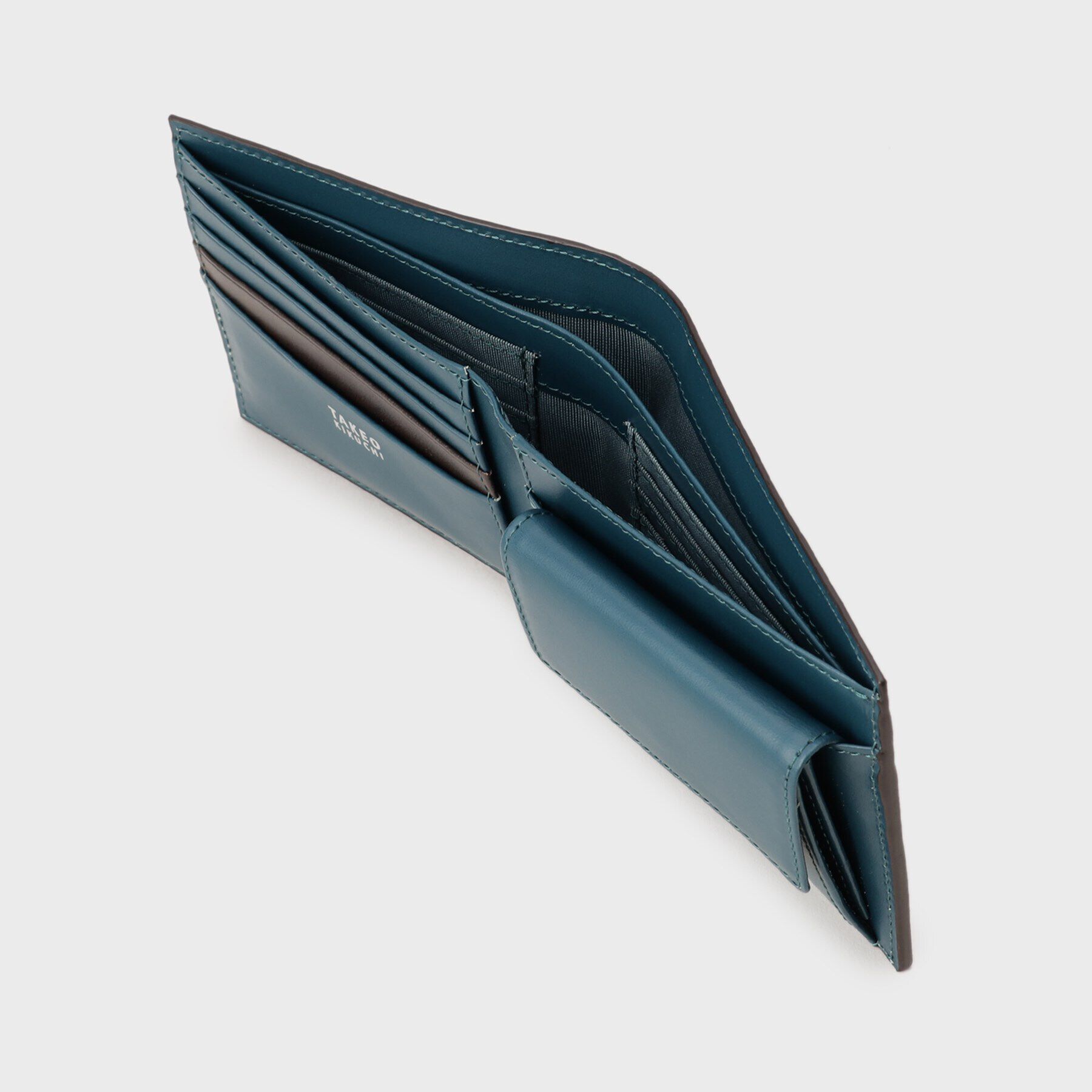 TAKEO KIKUCHI「【NEW レザーリップルシリーズ】バイフォールド ウォレット」|財布|