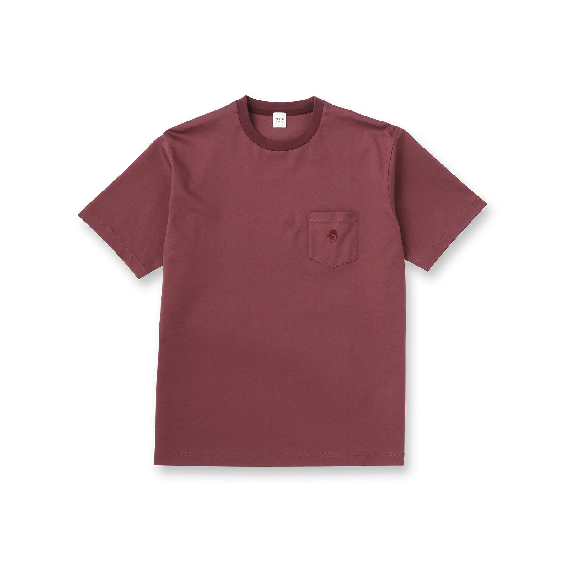 TAKEO KIKUCHI「【COOL CITY WEAR】ワンポイント刺しゅう ポケットTシャツ /接触冷感」|Tシャツ・カットソー|