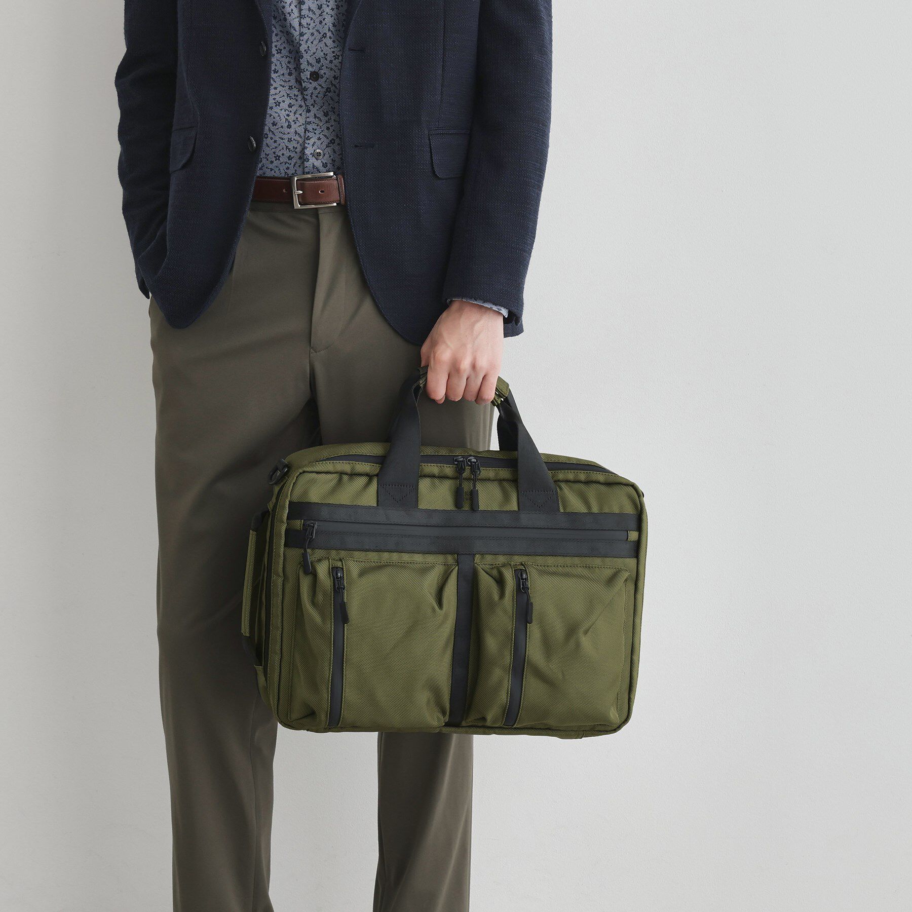 TAKEO KIKUCHI「【3WAY】ラージキャパシティ ブリーフバッグ」|ビジネスバッグ|