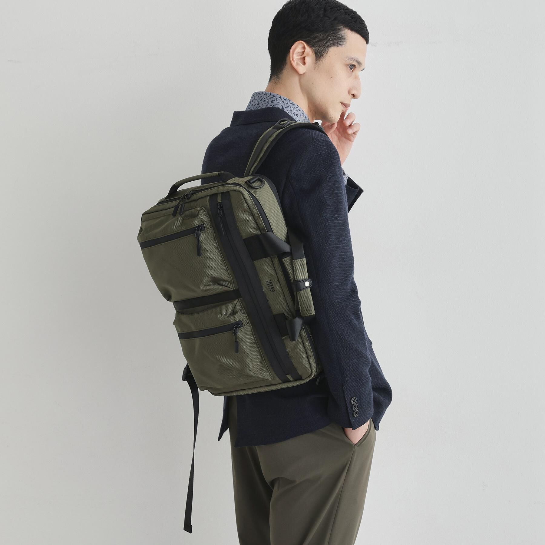 TAKEO KIKUCHI「【3WAY】ラージキャパシティ ブリーフバッグ」|ビジネスバッグ|