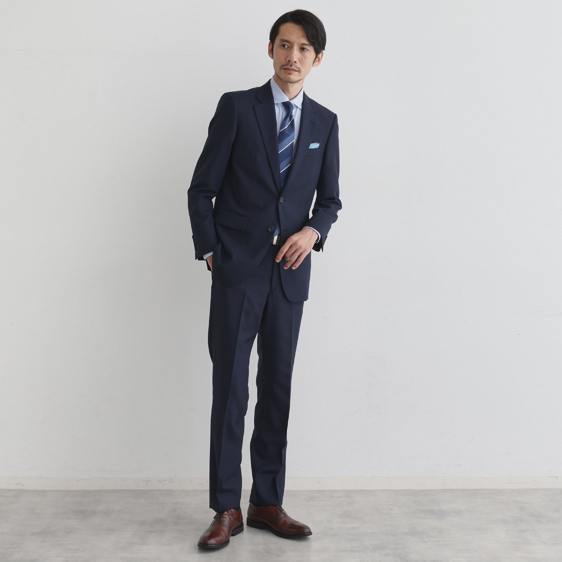 TAKEO KIKUCHI「シャドーオルタネートストライプ スーツ」|スーツ|