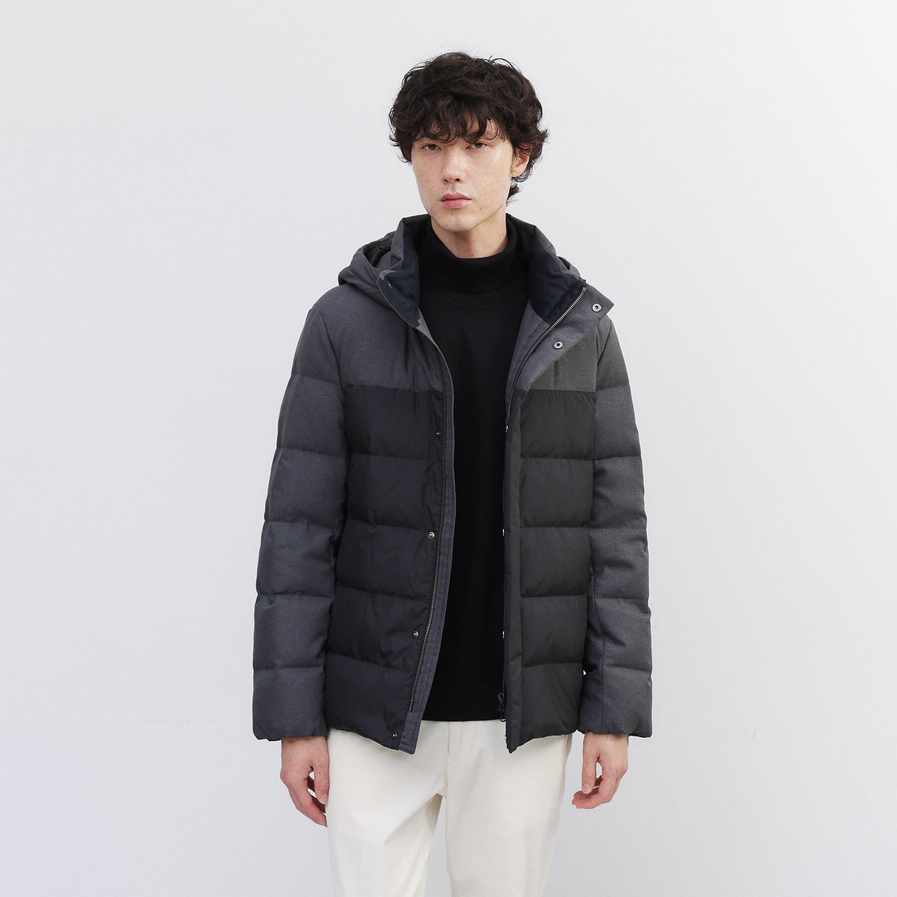 TAKEO KIKUCHI「カラーコンビ ダウンブルゾン」|ダウン|