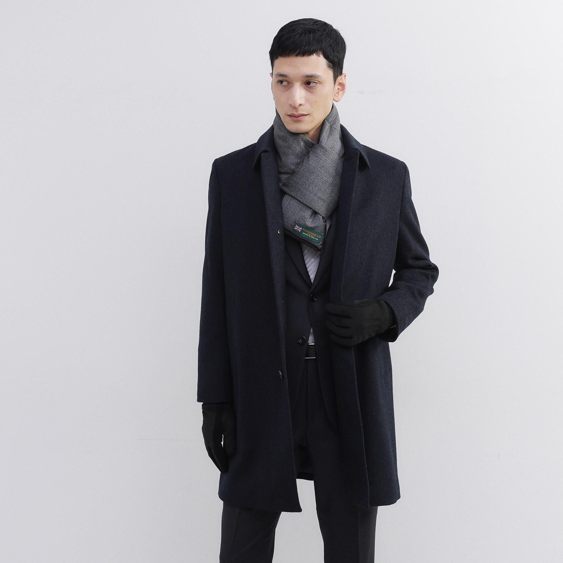 TAKEO KIKUCHI「インポートファブリック ダウンマフラー」|ストール|