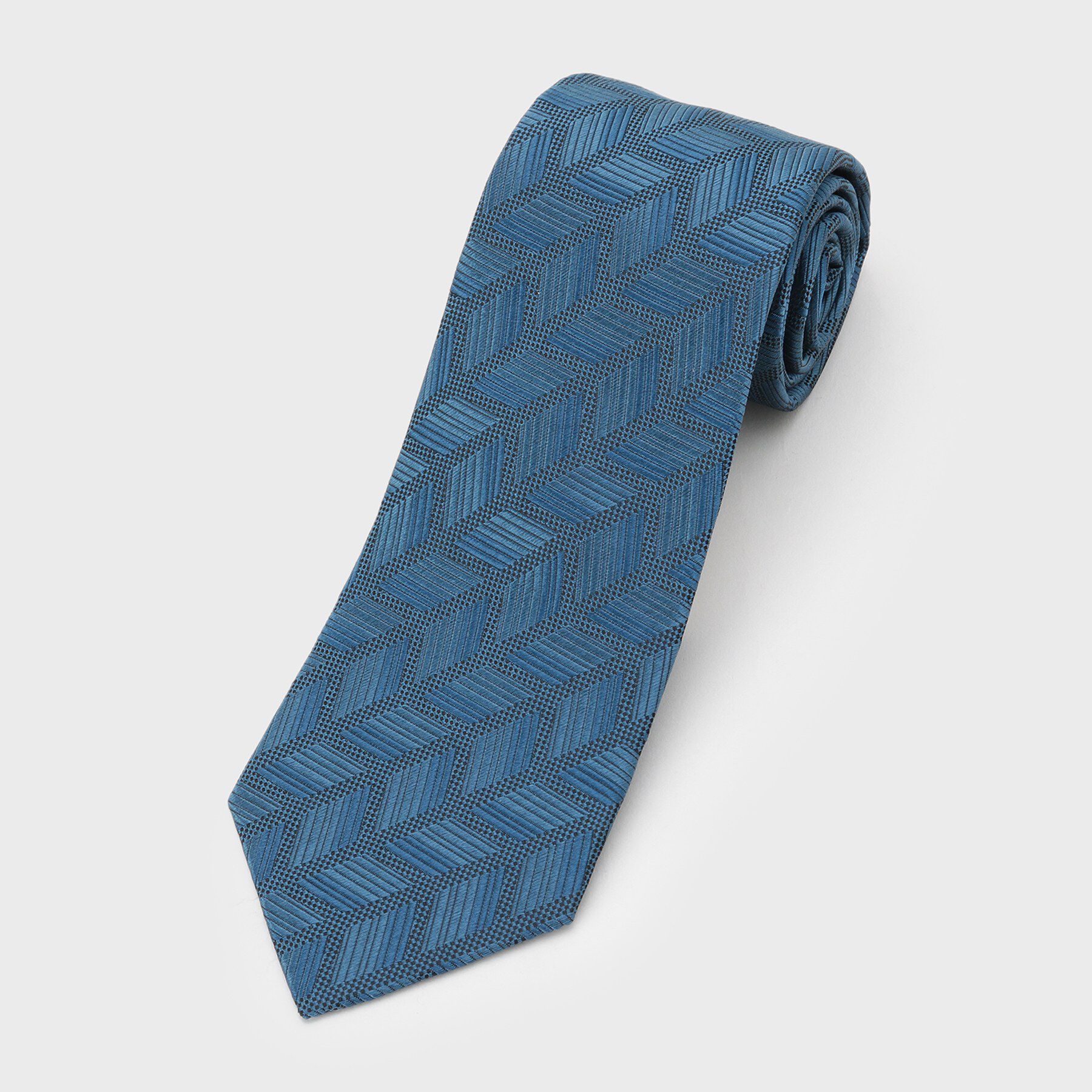 TAKEO KIKUCHI「【縁起の良いネクタイ】PNJ矢羽根ストライプネクタイ」|ネクタイ・蝶ネクタイ|グリーン(322)