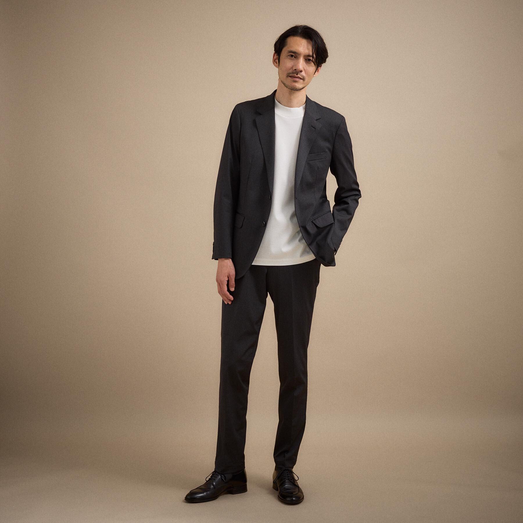 TAKEO KIKUCHI「【360&deg;ストレッチ/軽量】None Of Stress ライト ジャケット（セットアップ対応）」|テーラードジャケット|