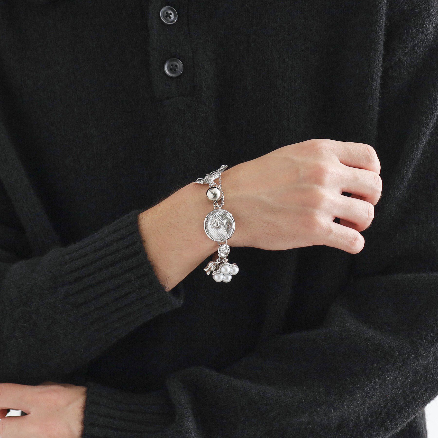 tk.TAKEO KIKUCHI「チャームブレスレット」|ブレスレット・バングル|