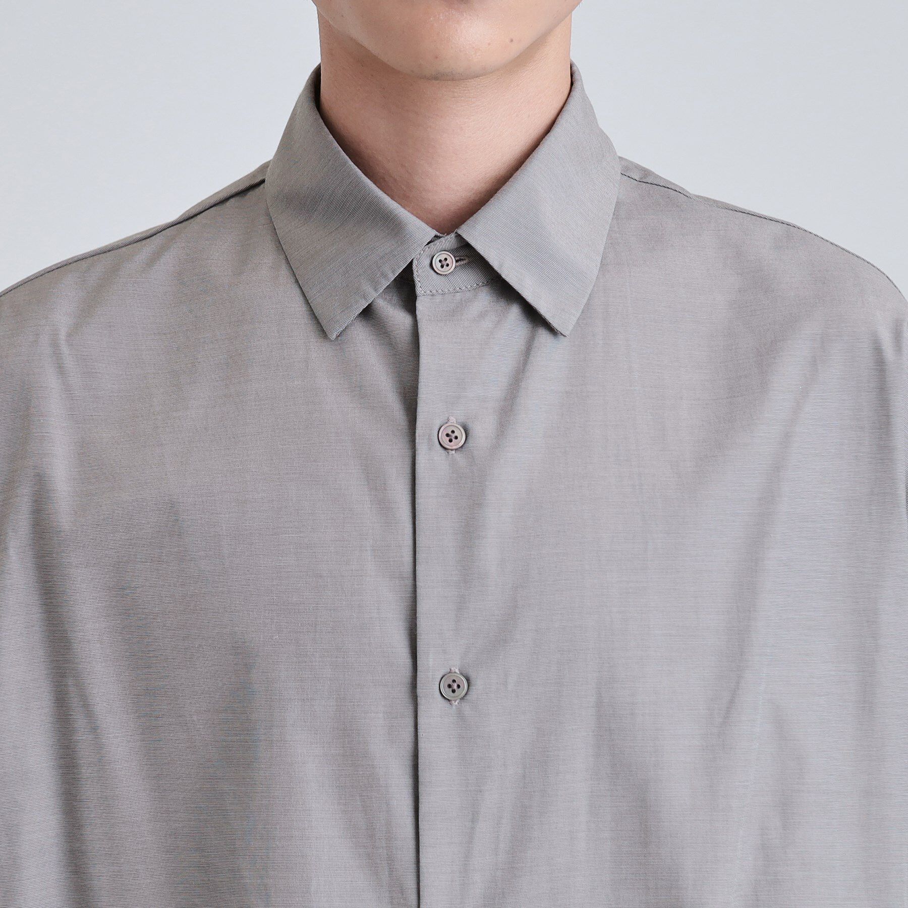 tk.TAKEO KIKUCHI「【ネクタイ付き】グランパシャツ」|シャツ・ブラウス|