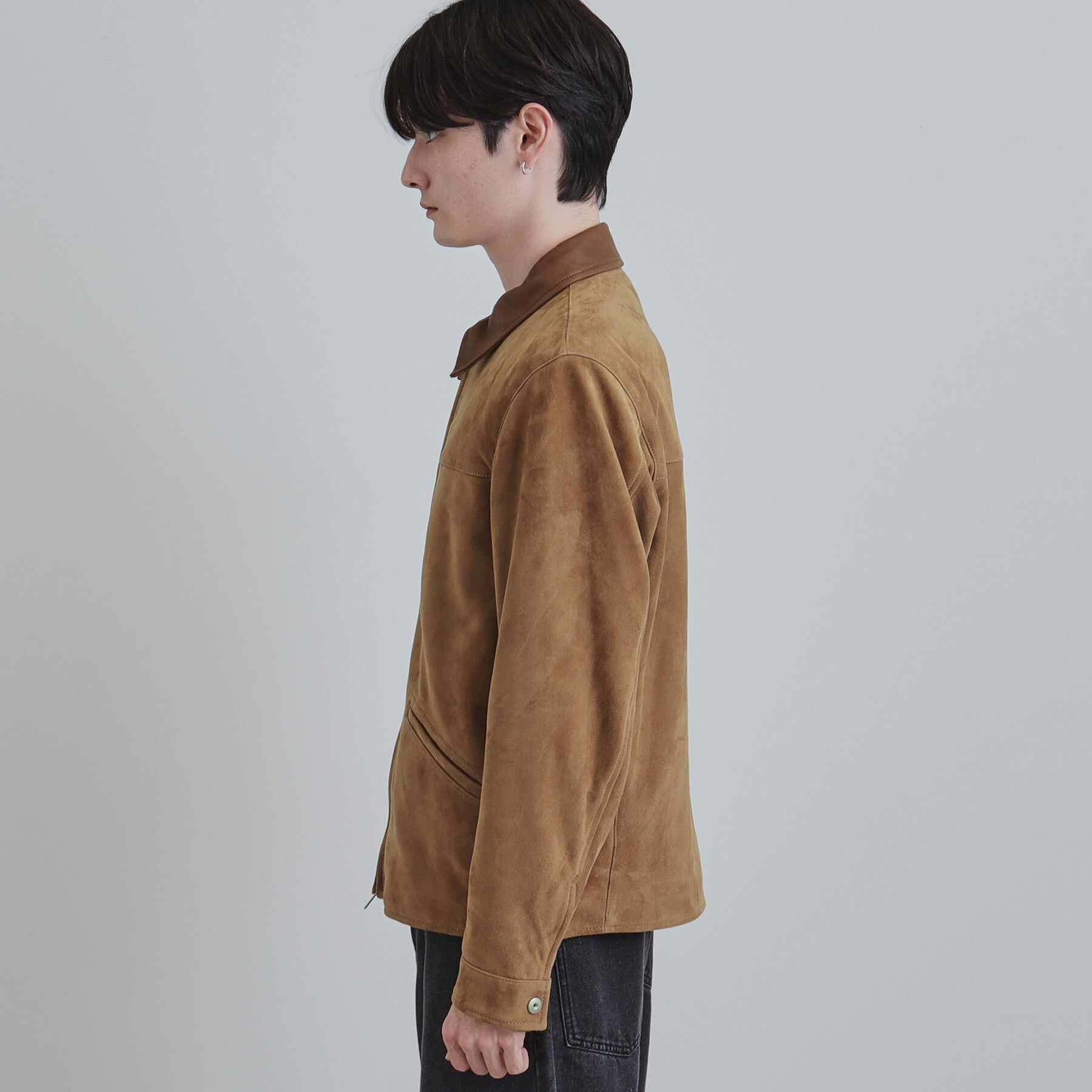 tk.TAKEO KIKUCHI「【本革】レザースポーツジャケット」|ブルゾン・スタジャン|