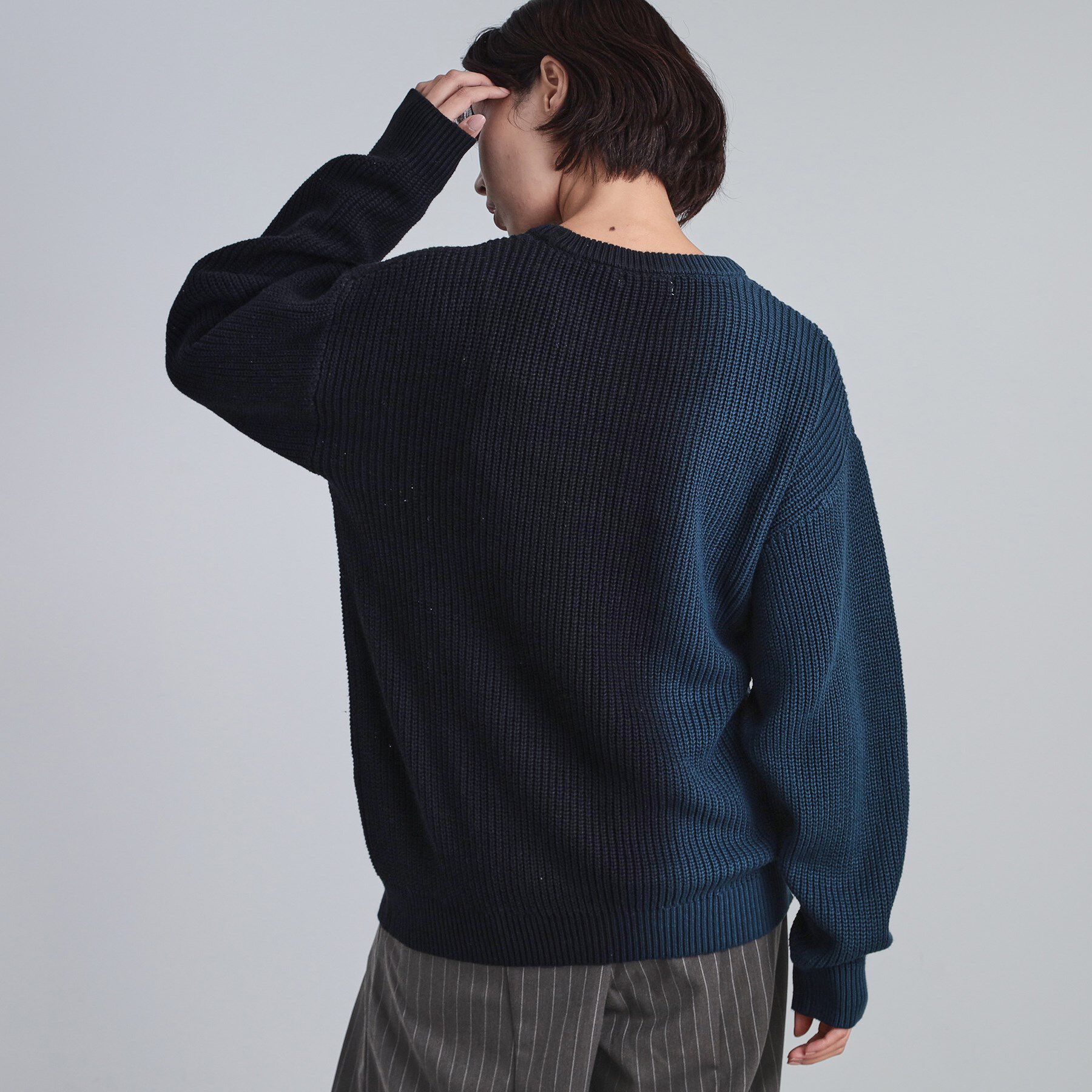 tk.TAKEO KIKUCHI「グラデダイニットプルオーバー」|ニット・セーター|