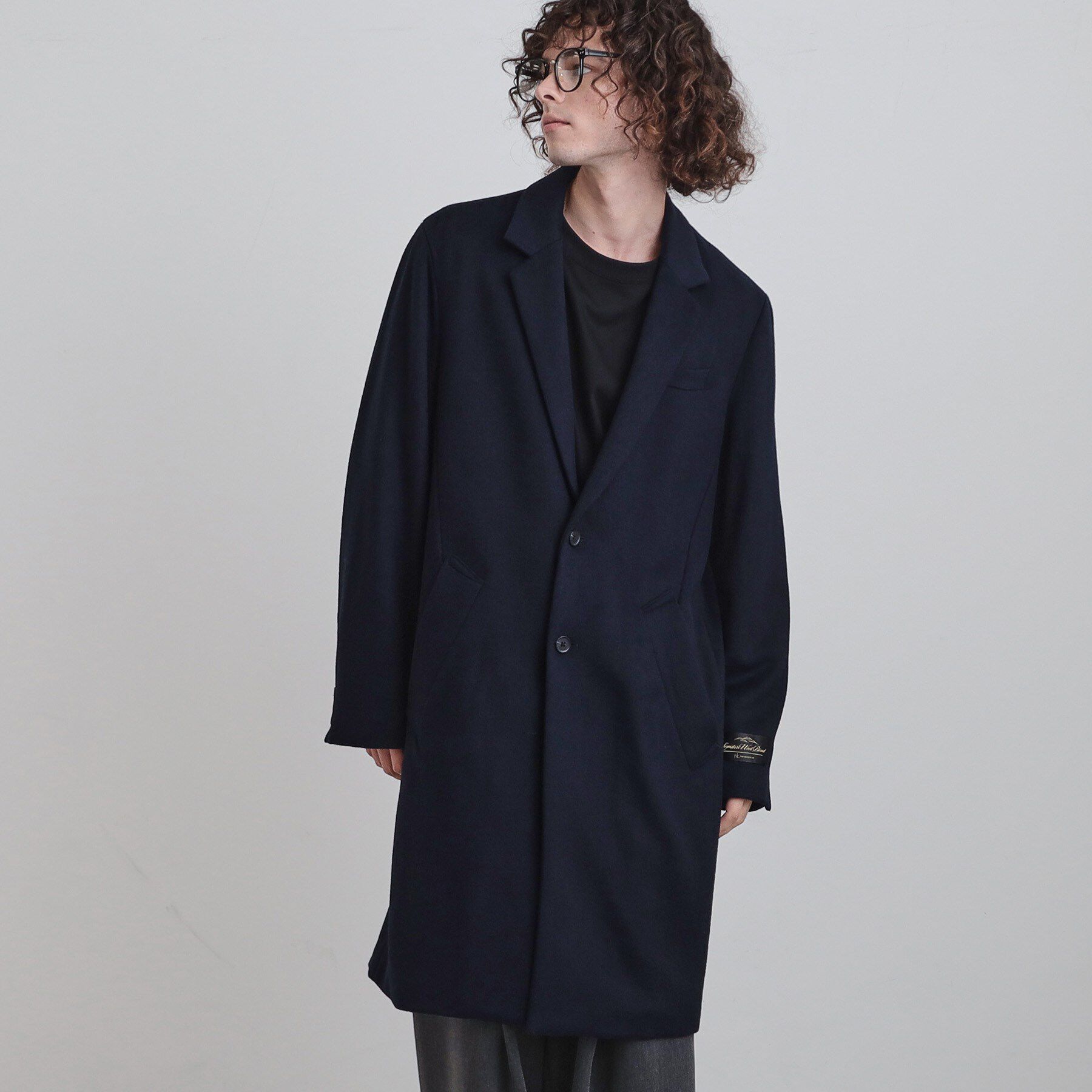 tk.TAKEO KIKUCHI「チェスターコート」|その他|ネイビー(094)