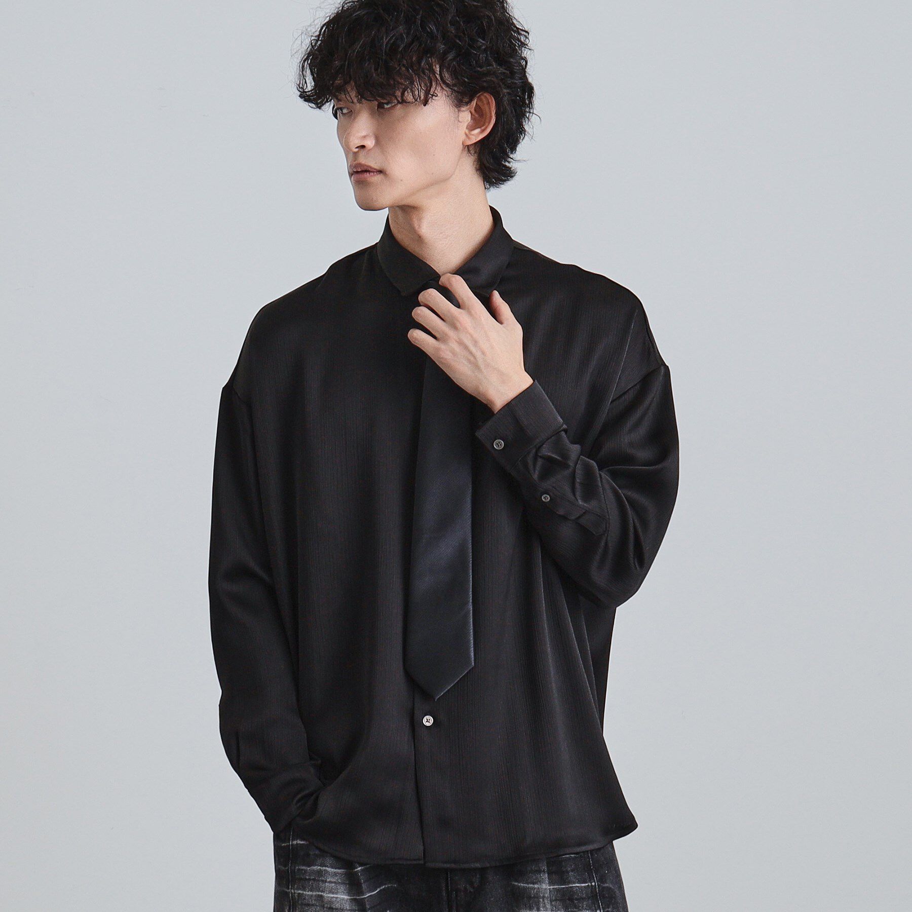 tk.TAKEO KIKUCHI「【ネクタイ付】ヨウリュウシャツ」|シャツ・ブラウス|