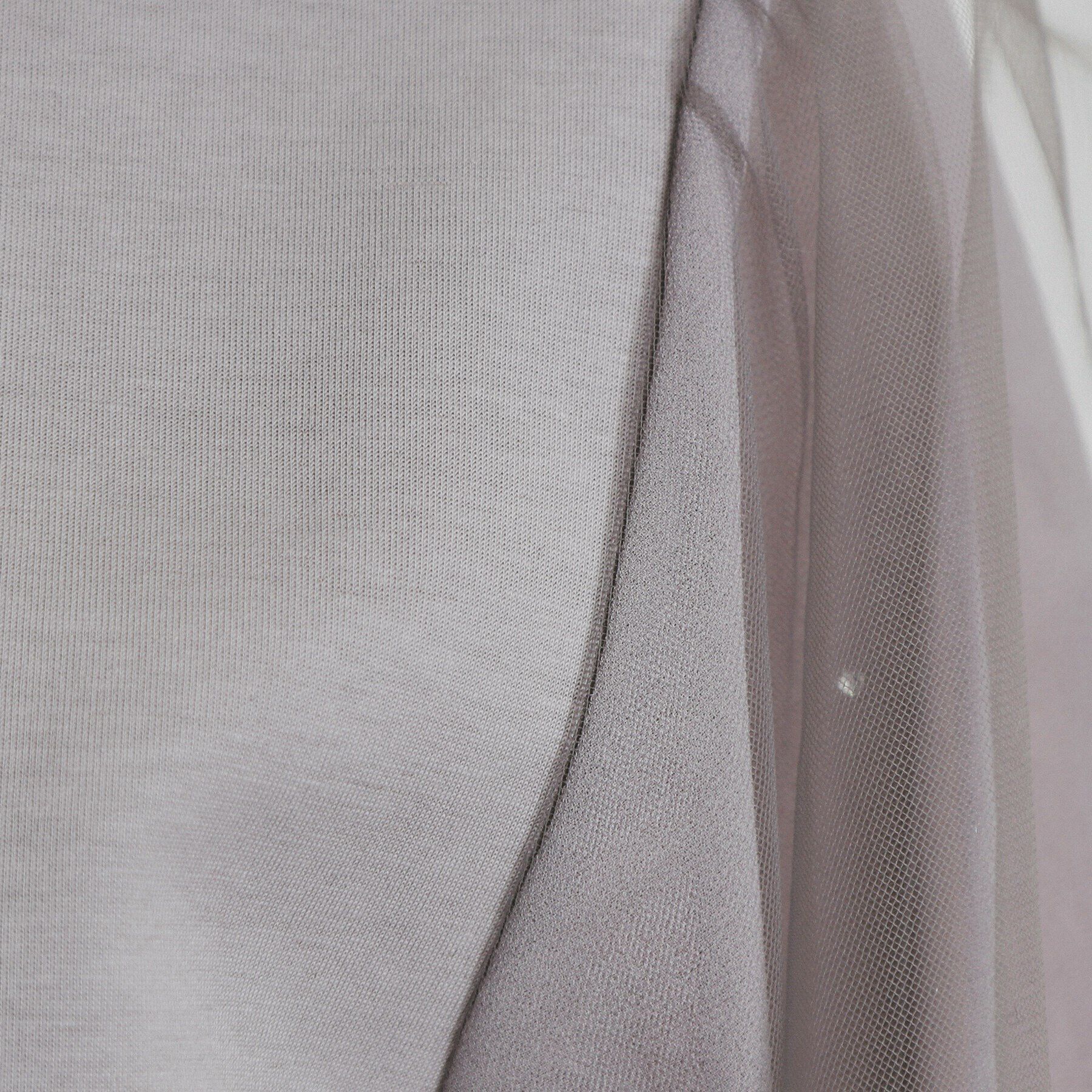 index「ビジュー付きチュールバルーンスリーブトップス【洗濯機洗い可】」|Tシャツ・カットソー|