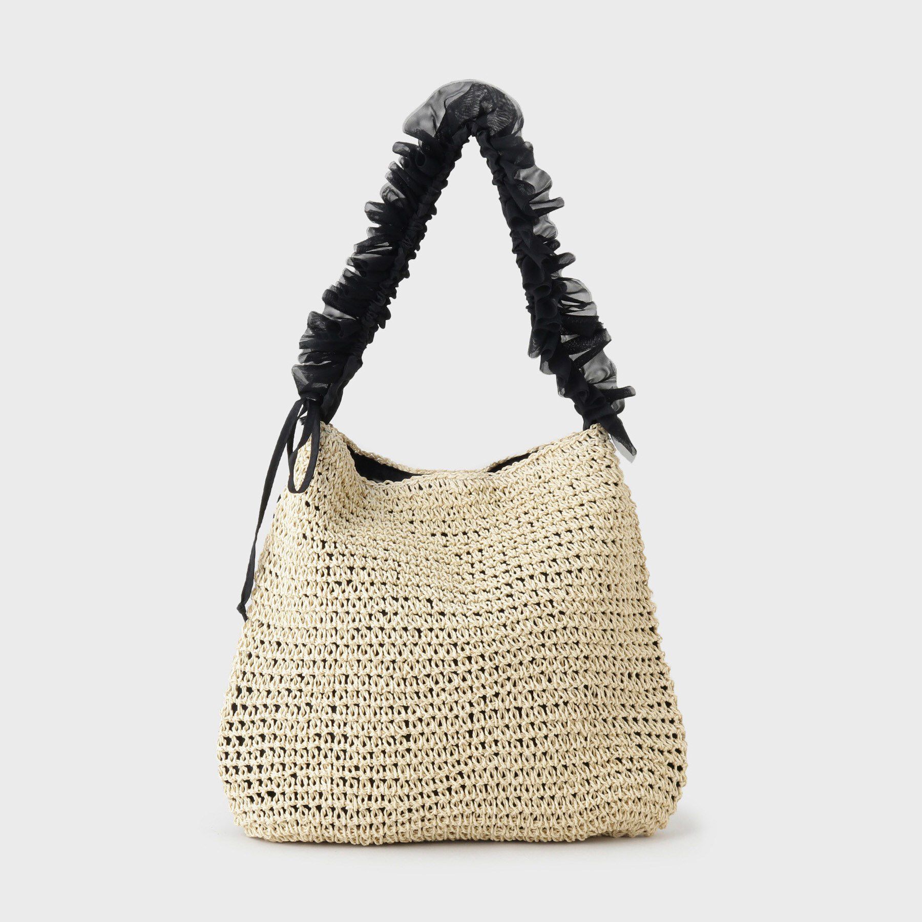 index「雑材ワンショルダーフリルA4トート」|トートバッグ|