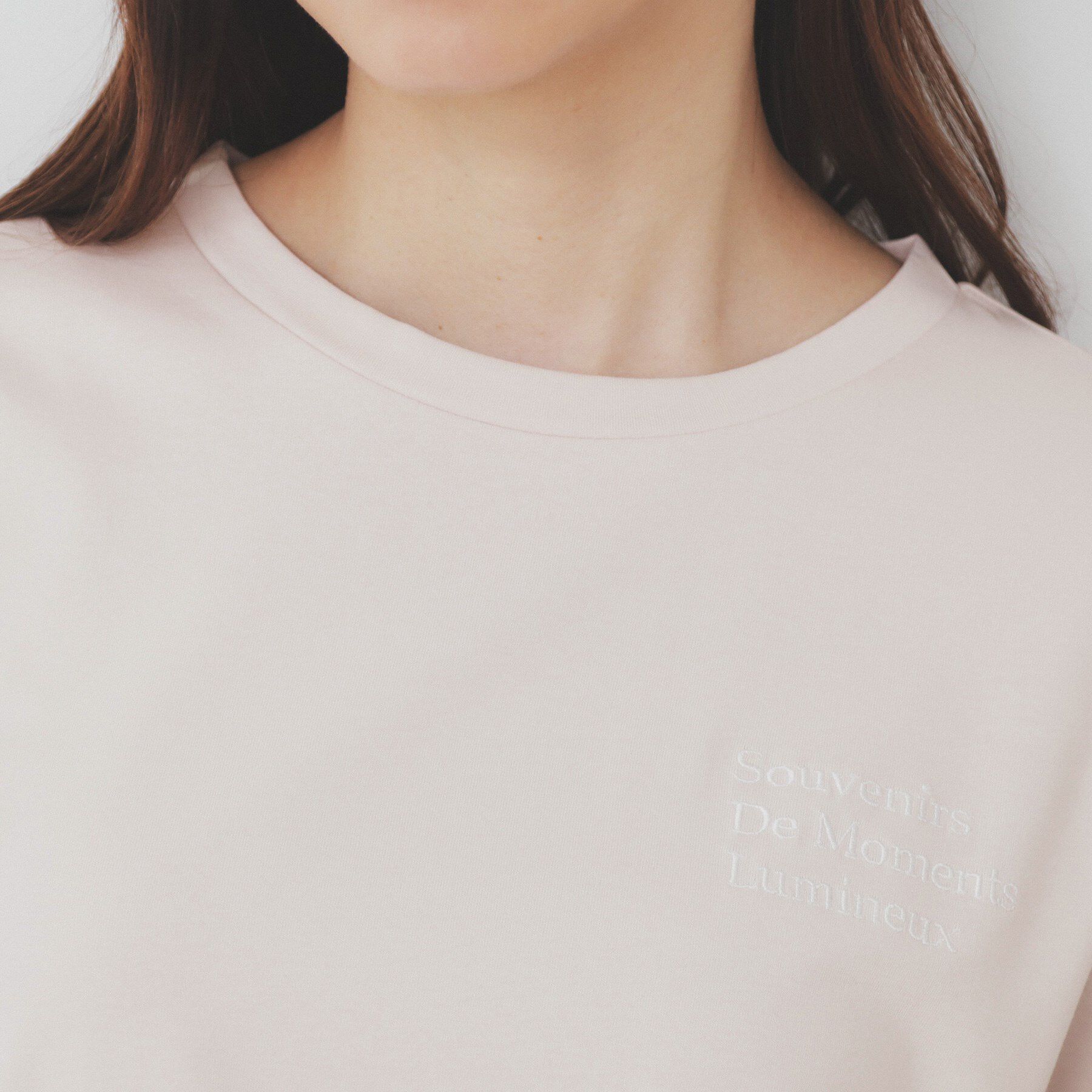 index「ロゴ刺繍Tシャツ【UV/接触冷感/洗濯機洗い可】」|Tシャツ・カットソー|