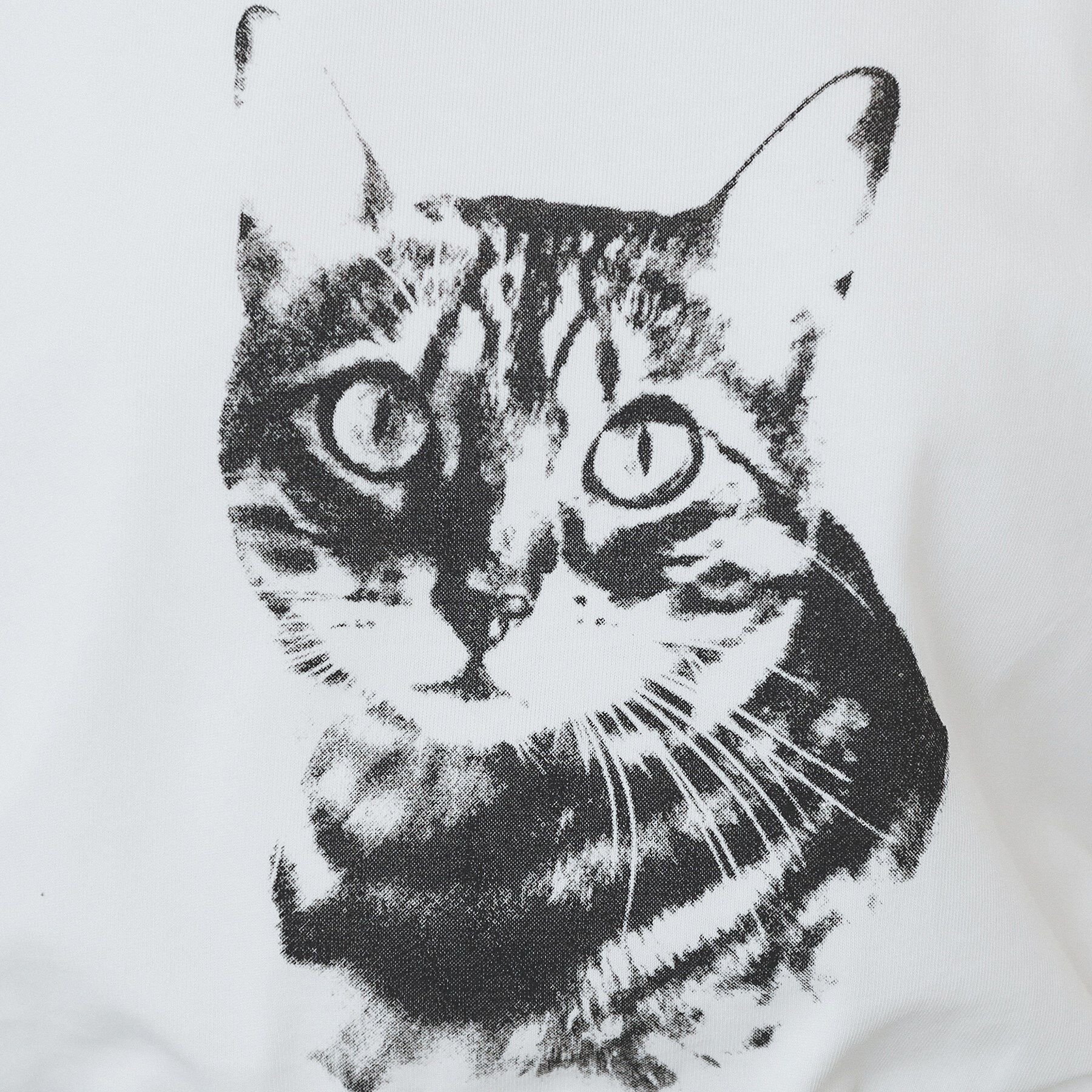 index「ねこプリントTシャツ【洗濯機洗い可】」|Tシャツ・カットソー|