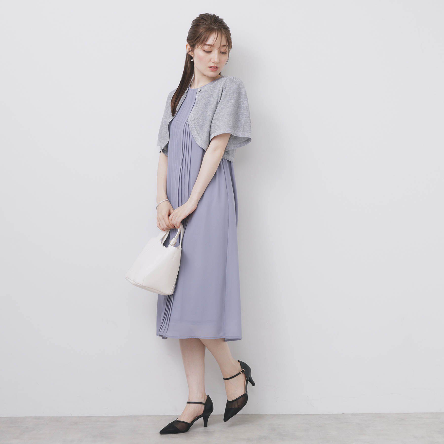 index「ビジュー釦ラメボレロカーディガン【洗濯機OK/抗ピル】」|カーディガン|